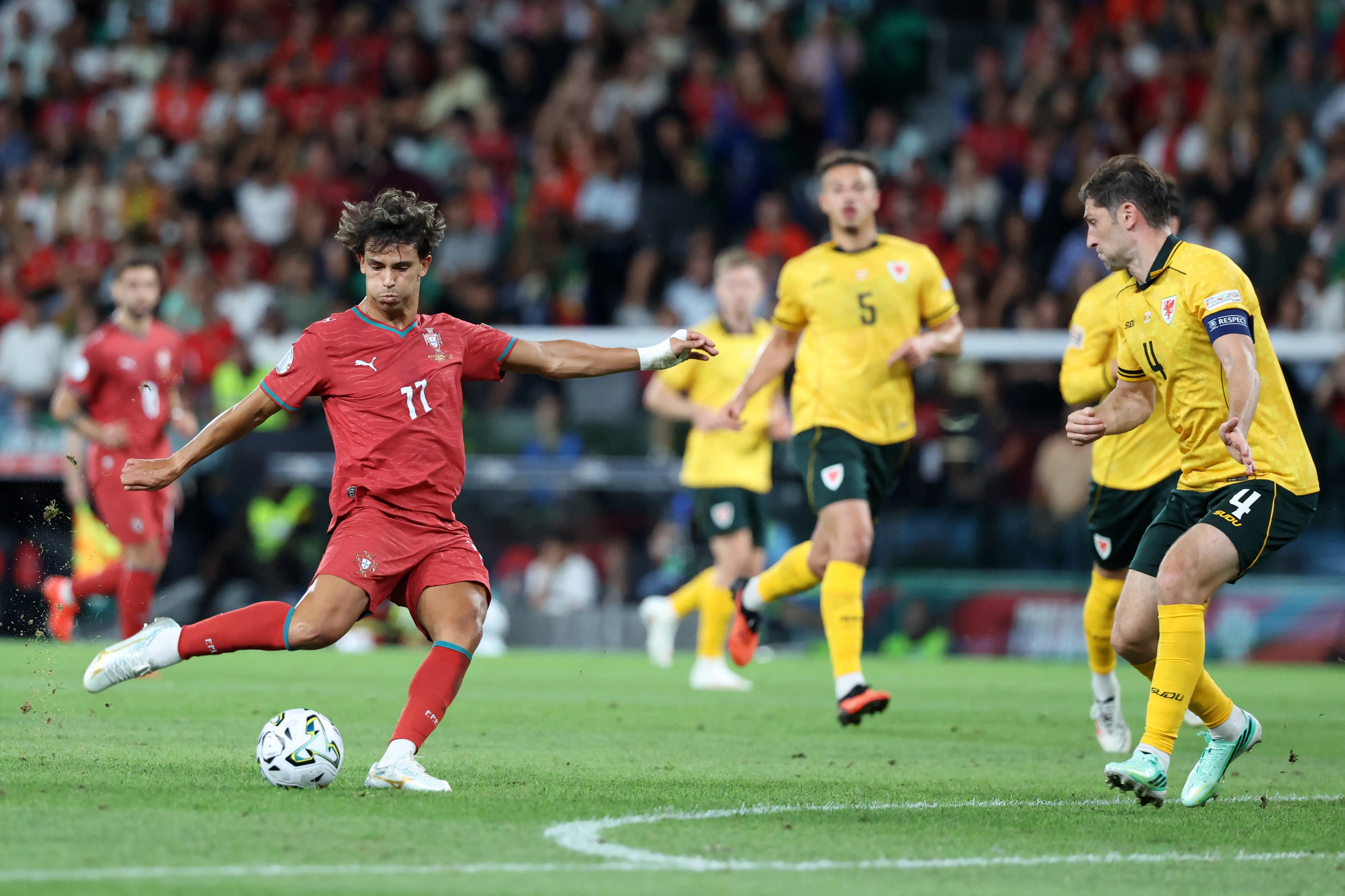 Com gol de João Félix, Portugal vence País de Gales na estreia da Liga das Nações