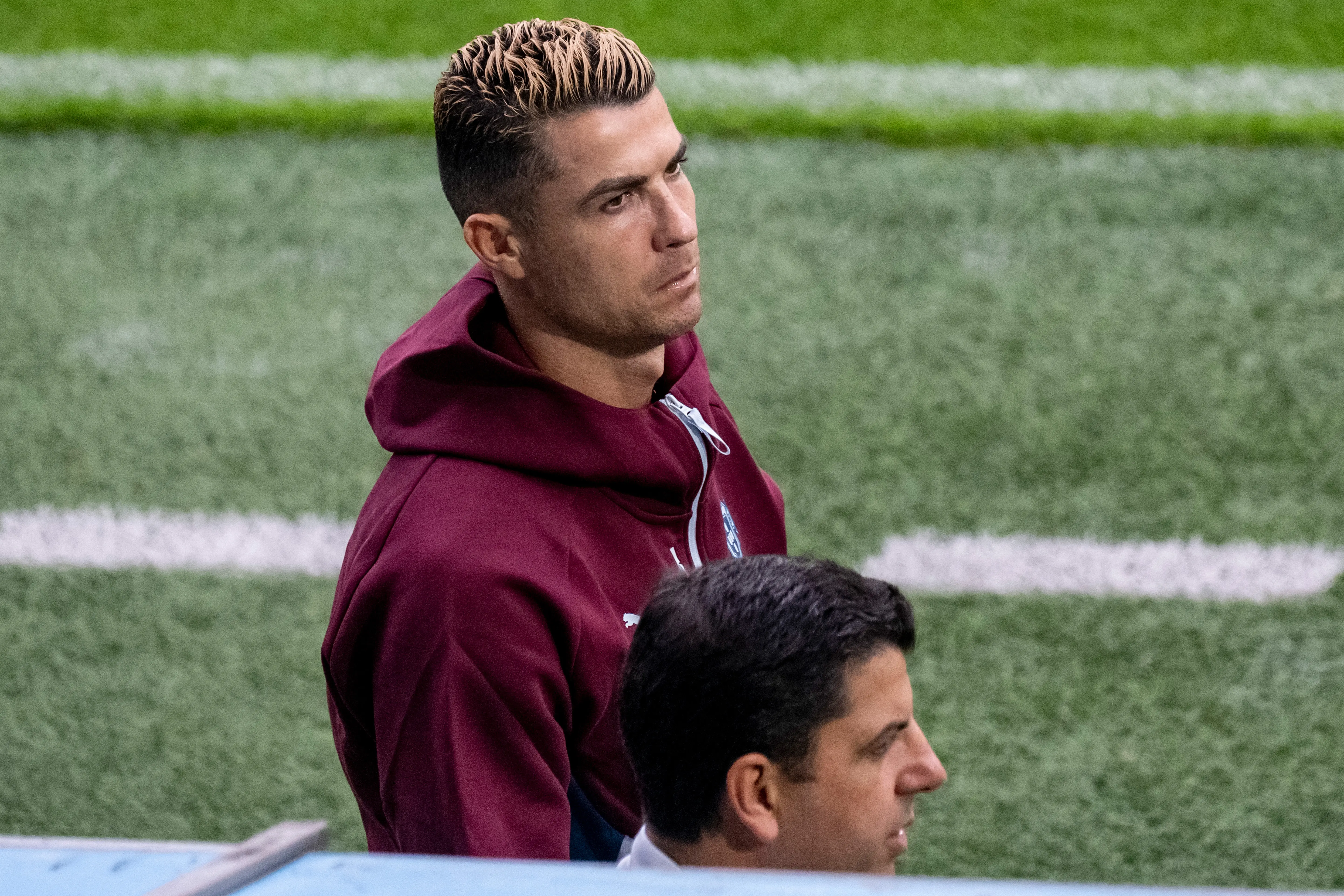 Cristiano Ronaldo não treina com Portugal após ficar no banco contra a Noruega