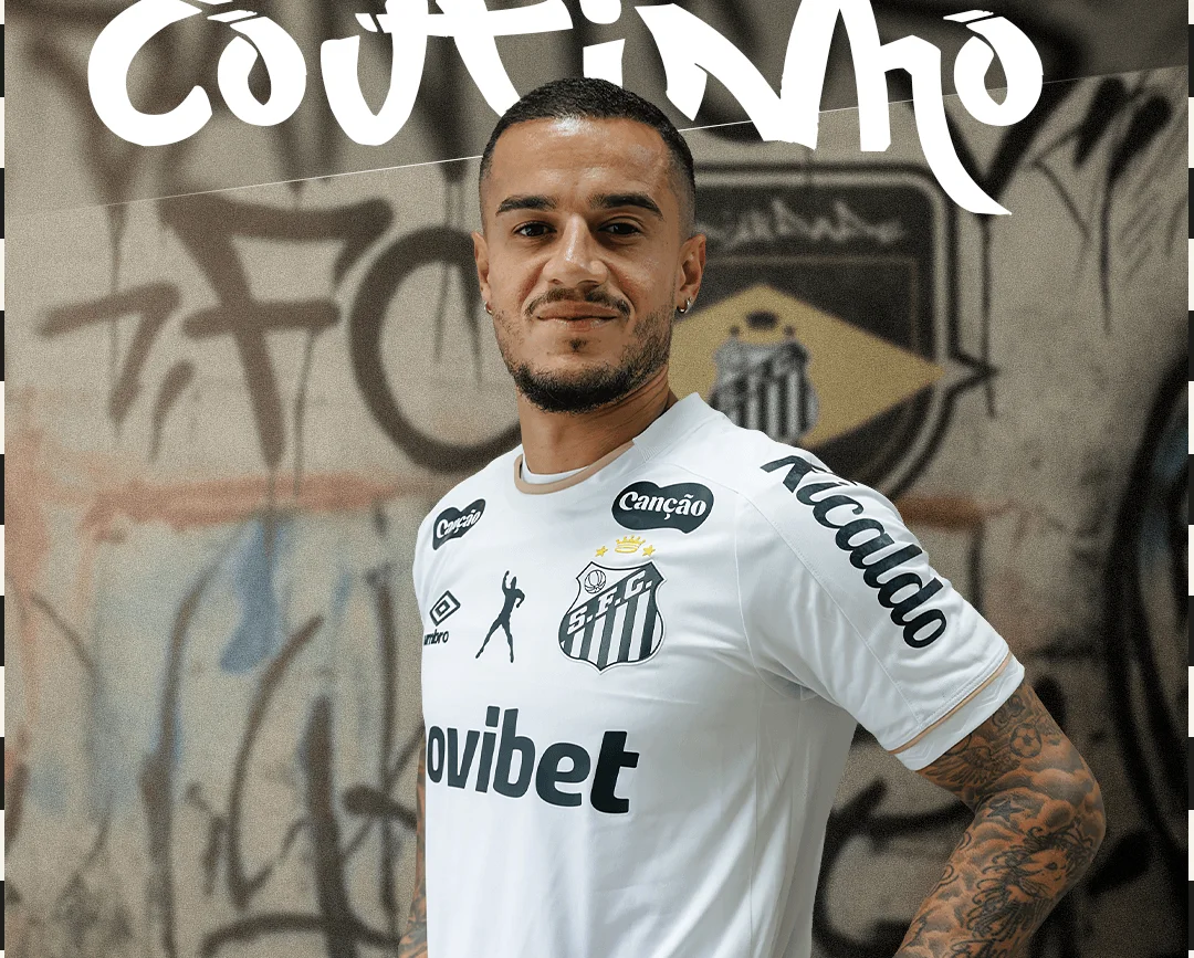 Santos anuncia a contratação do meio-campista Philippe Coutinho