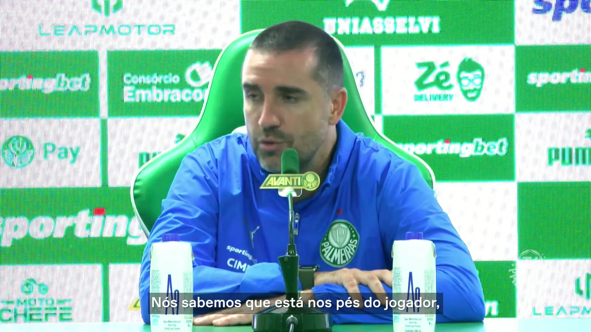 Auxiliar de Abel vê eficácia como ponto menos positivo do Palmeiras