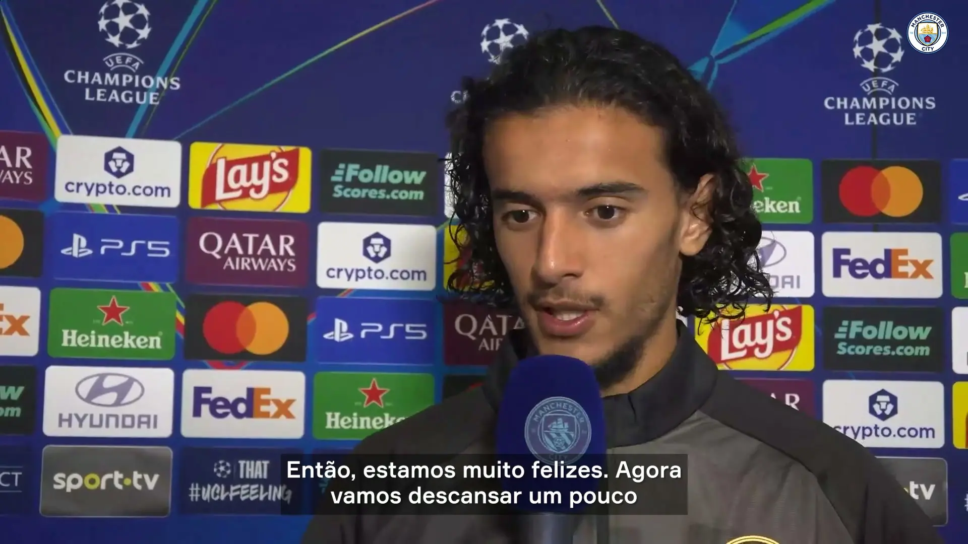 Novo reforço do City, Bouaddi exalta Haaland após atacante marcar dois gols no Porto