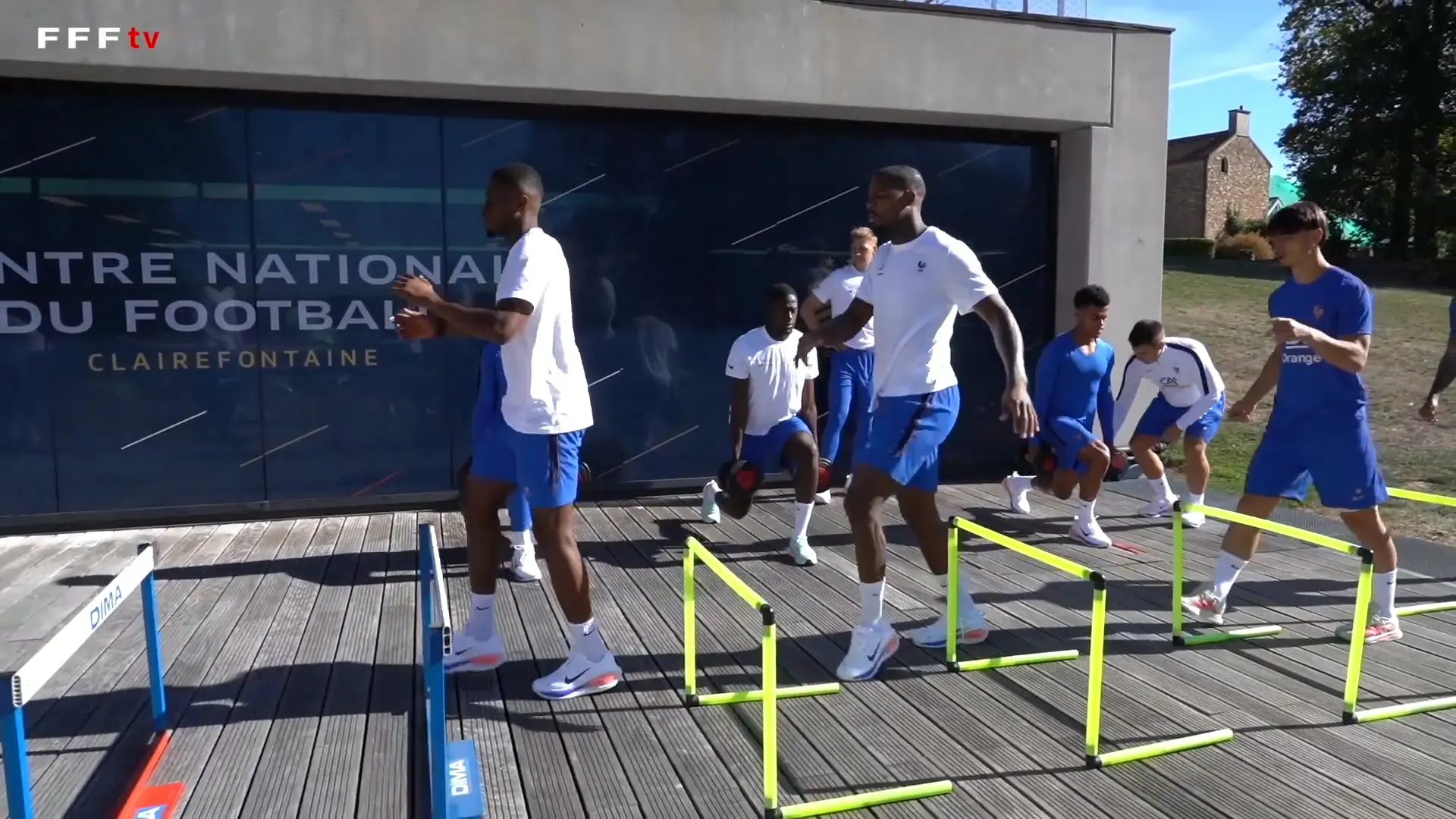 Veja como foi o último treino da França antes do duelo com a Turquia