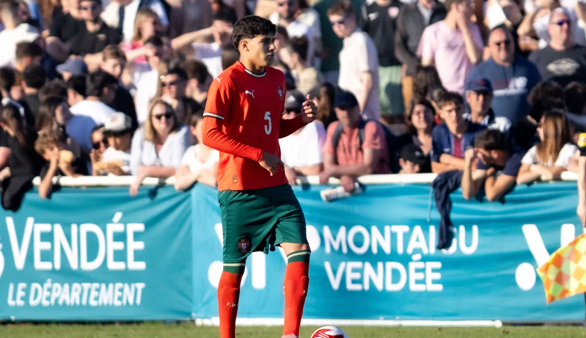 Promessa do Santos estreia pela seleção portuguesa sub-17 com vitória
