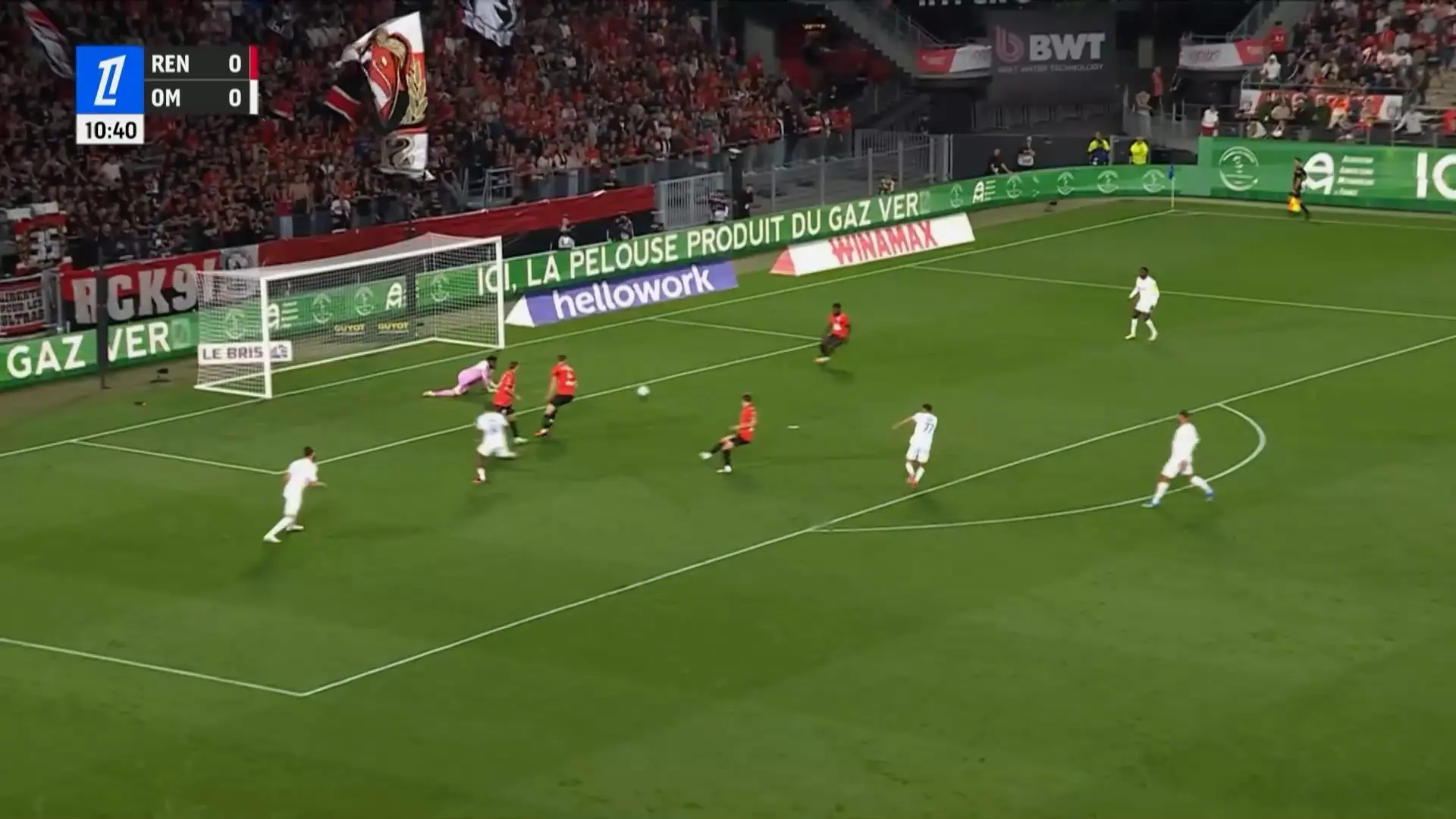 Melhores momentos: Rennes 1 x 0 Olympique de Marselha pelo Francês