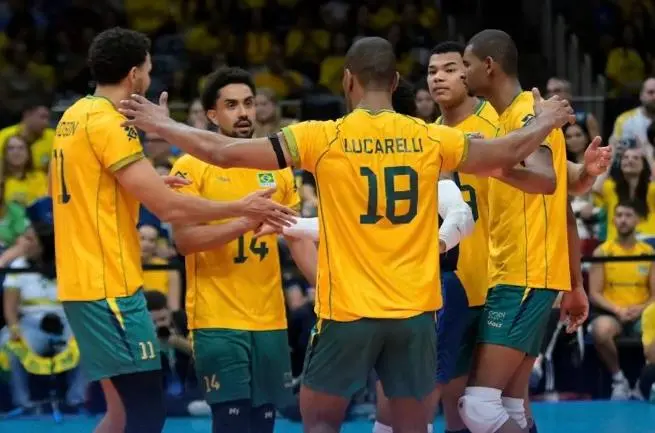 Brasil bate Argentina, conquista Sul-Americano de vôlei e garante vaga nas Olímpiadas de 2028