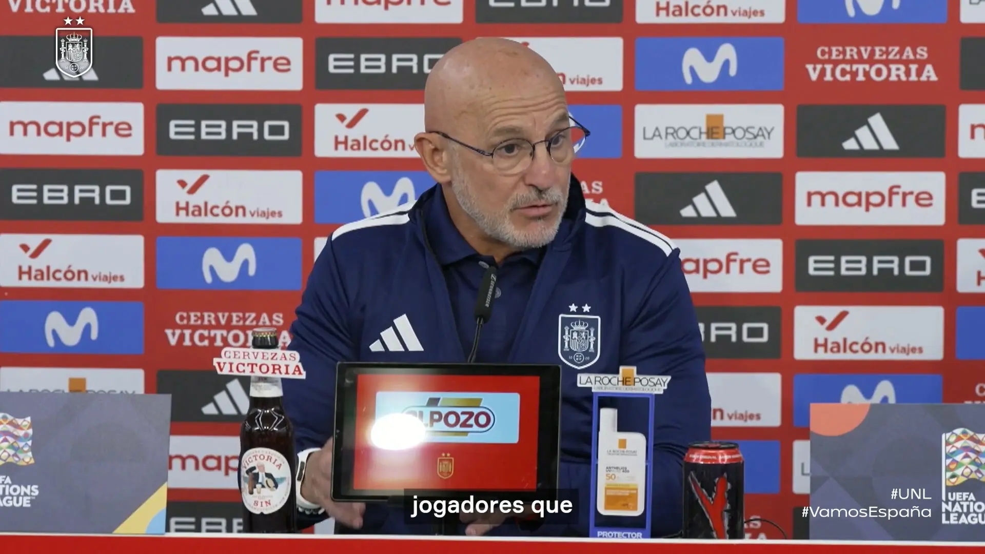 Luis de la Fuente destaca versatilidade da Espanha: “Temos muitas formas de jogar”