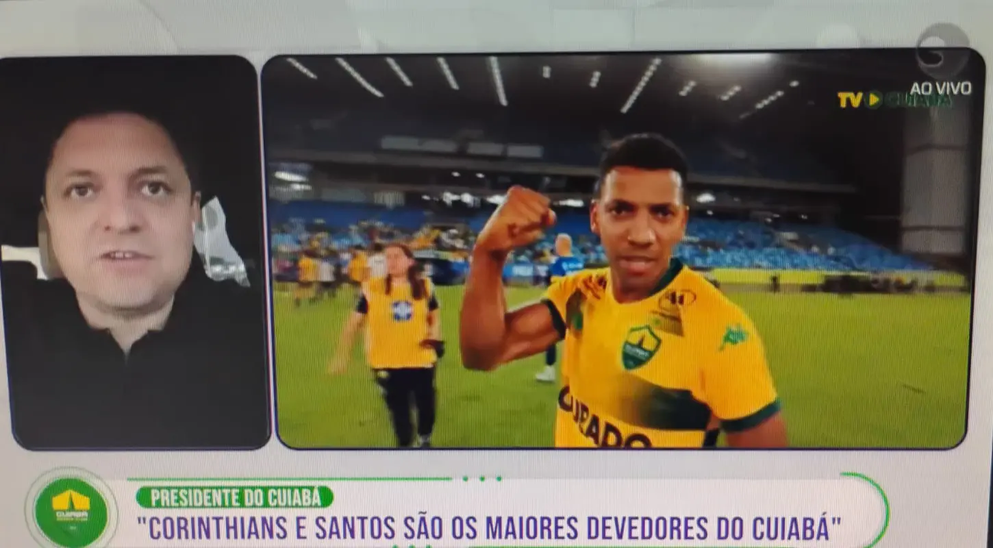Presidente do Cuiabá chama Santos de “caloteiro” e volta a atacar Corinthians
