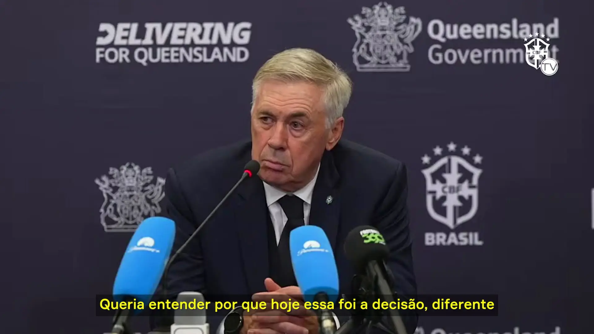 Ancelotti explica por que Vini Jr bateu pênalti contra Austrália