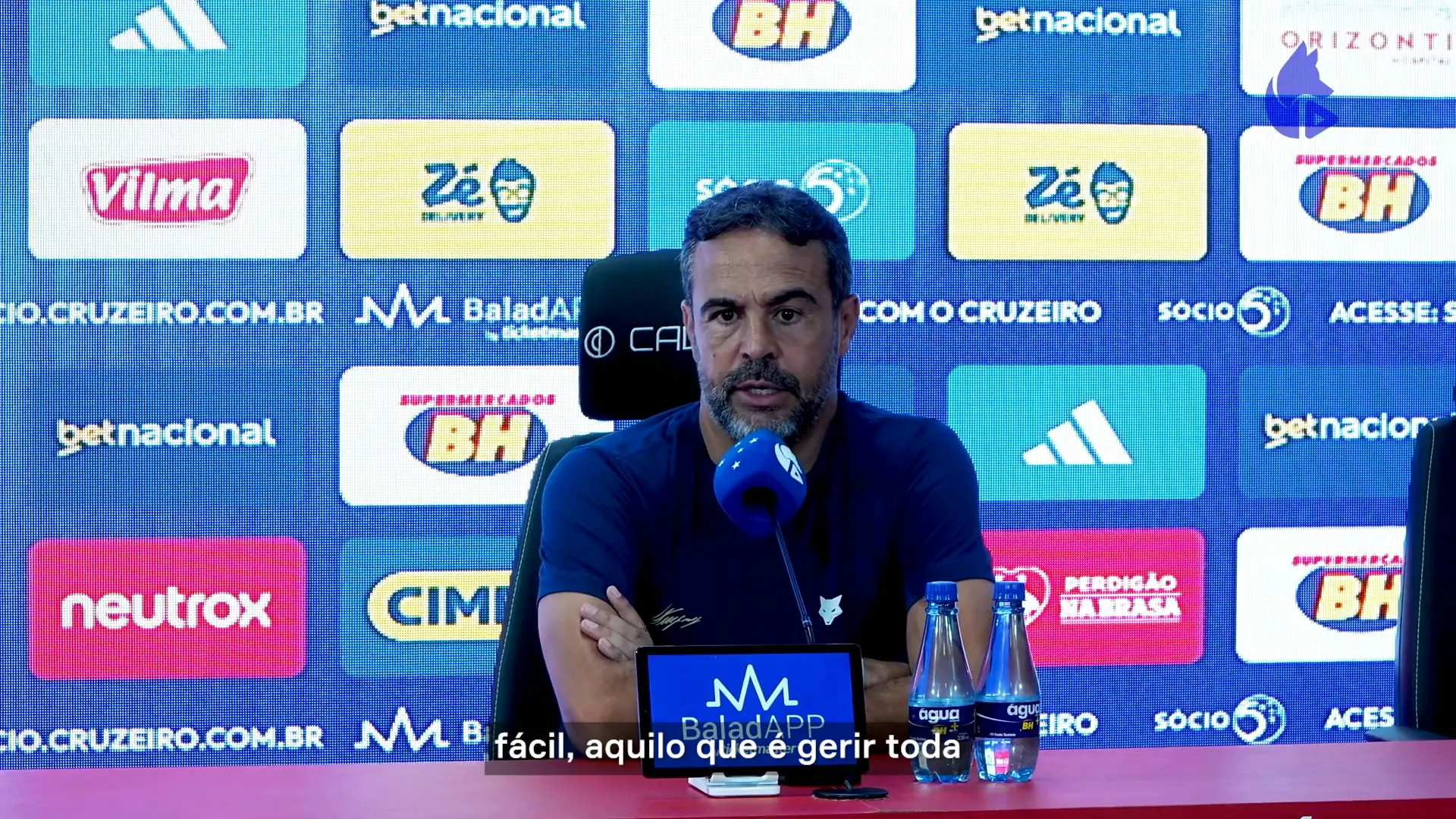 Artur Jorge cita peso emocional e dedicação vitória à torcida do Cruzeiro