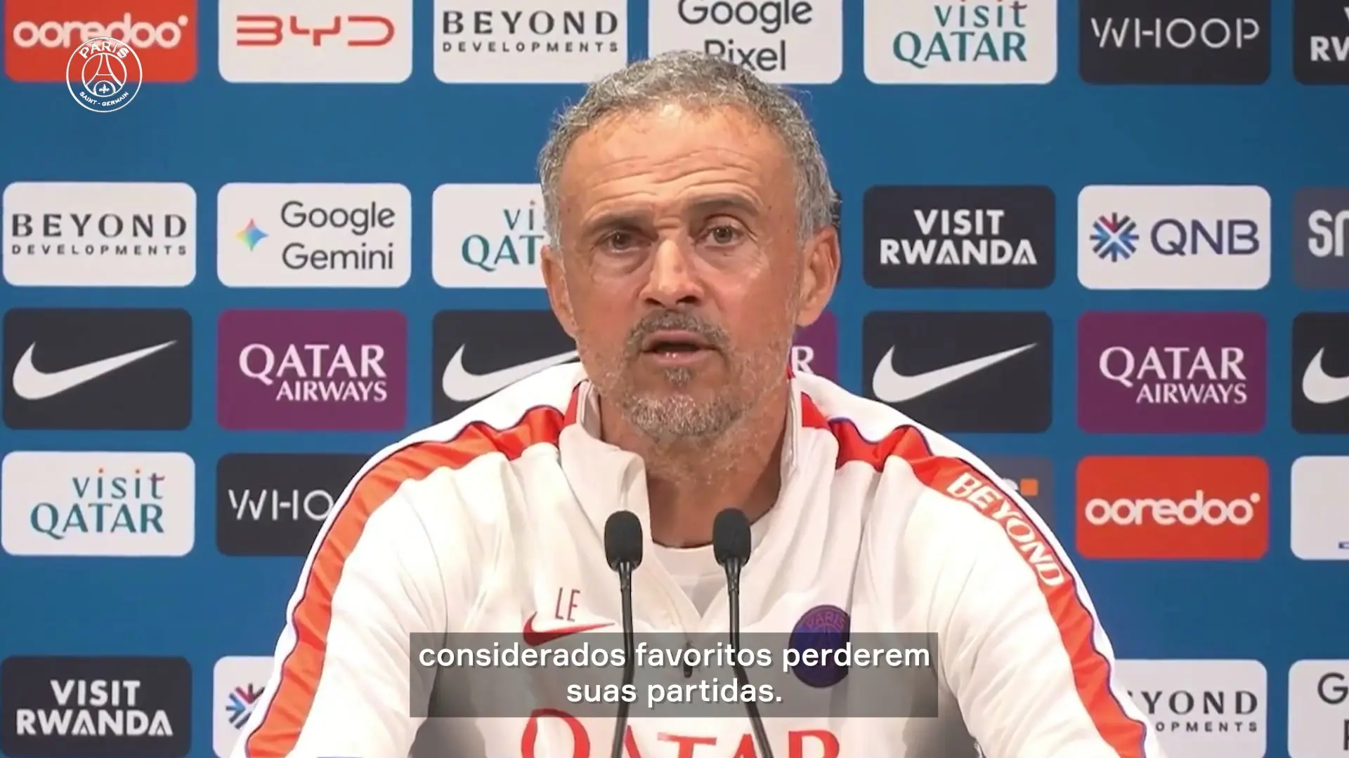 Luis Enrique não vê favoritos no ‘Classique’