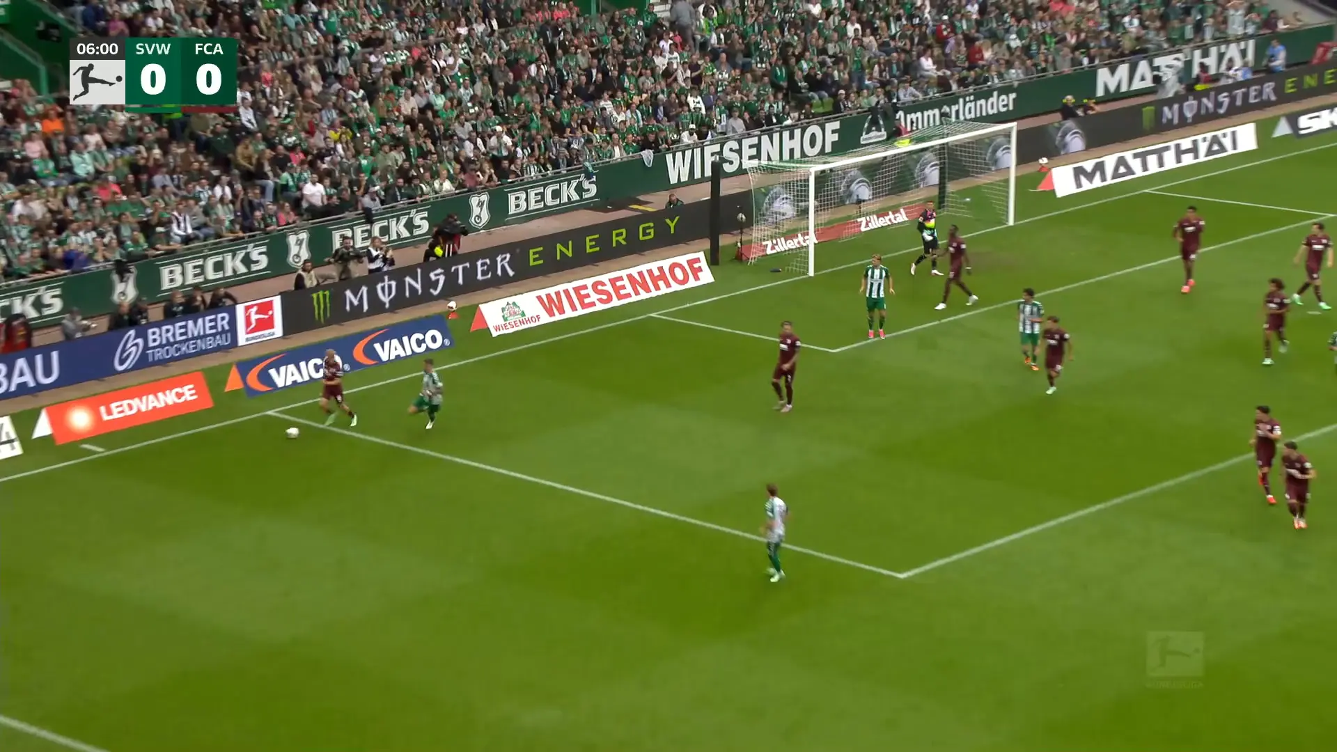 Melhores momentos: Bremen 3 x 2 Augsburg pelo Alemão