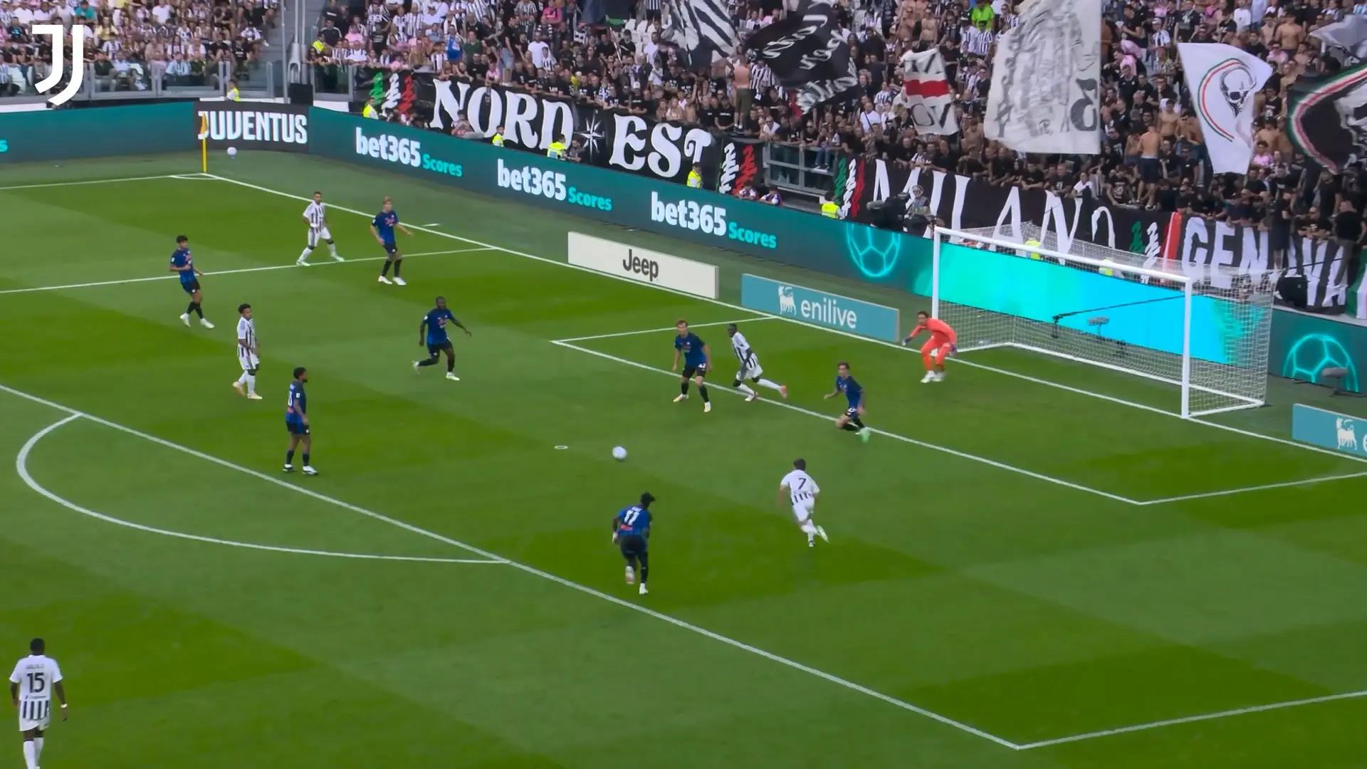 Conceição abre o caminho em vitória da Juve contra a Atalanta