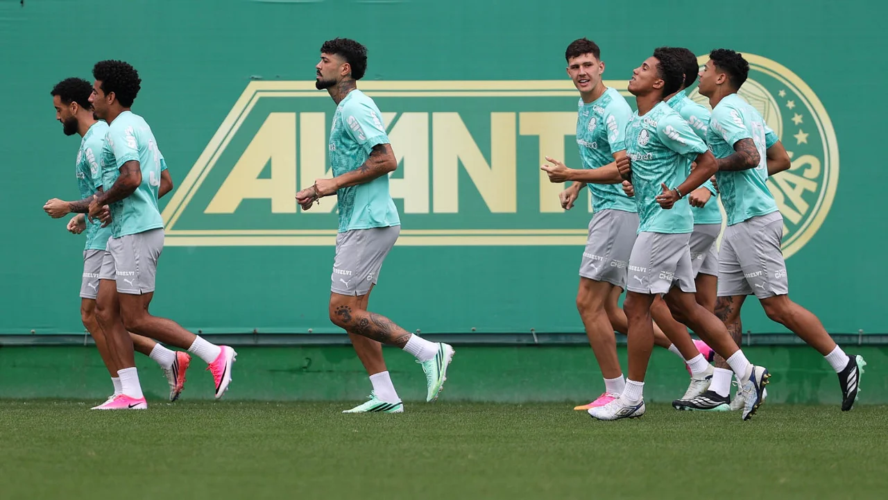 Veja fotos do treino do Palmeiras desta quinta-feira