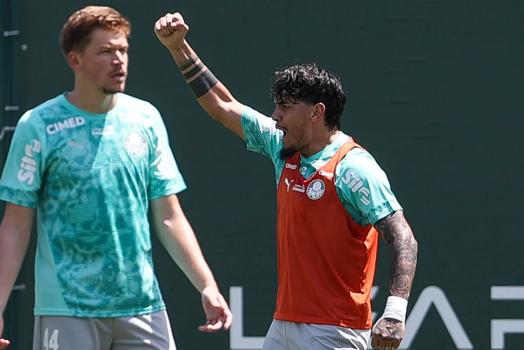 Gómez treina sem restrições, e Palmeiras encerra preparação para o Derby; veja provável time