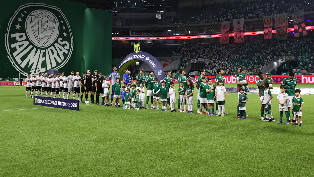 Palmeiras mantém força como mandante apesar de recorde longe do Nubank Parque