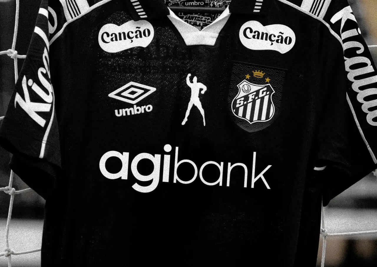 Santos anuncia Agibank como novo patrocinador máster após suspensão da Novibet