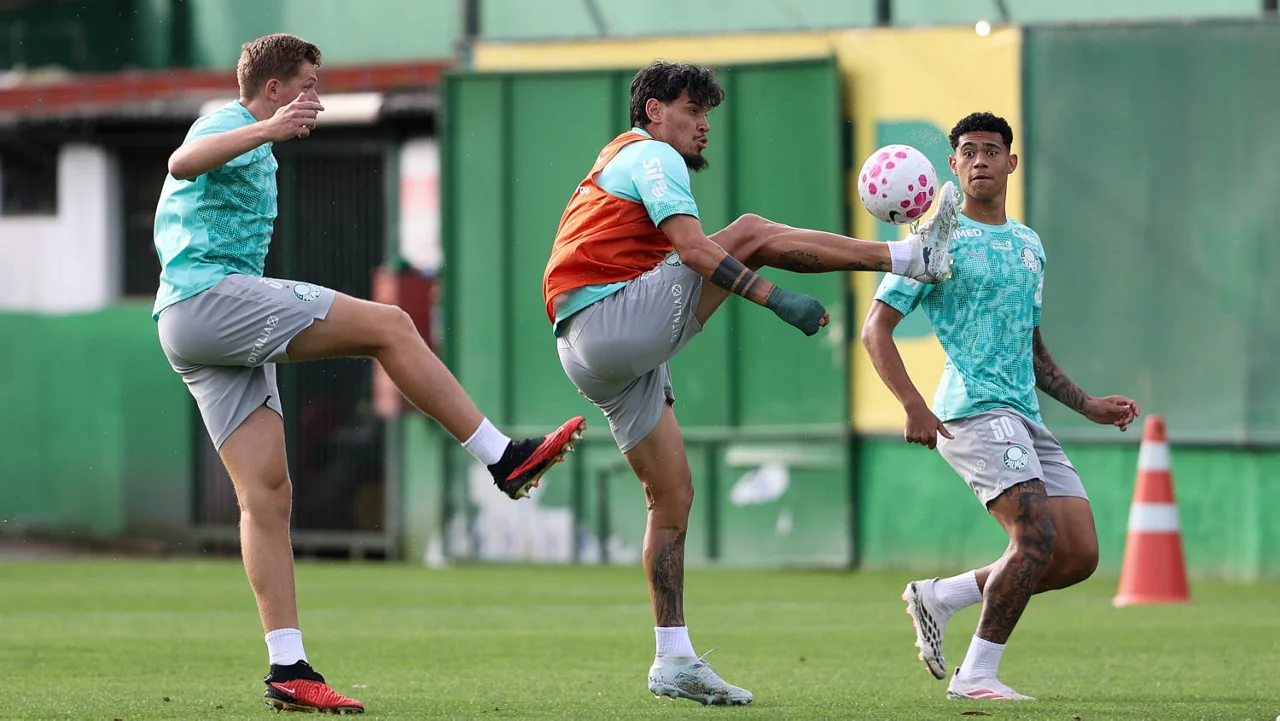 Veja fotos do treino do Palmeiras nesta sexta-feira