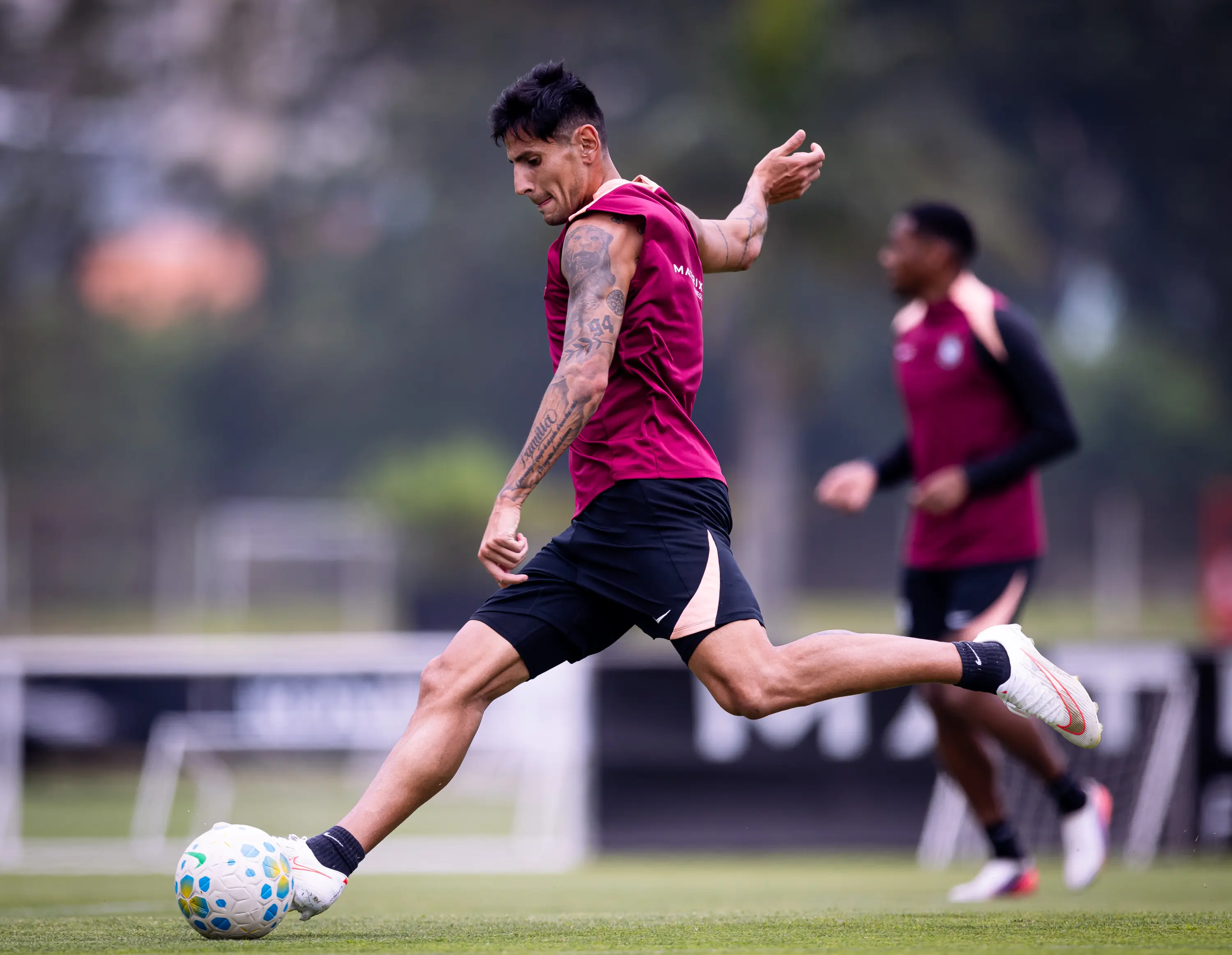 Confira as fotos do treino do Corinthians desta quinta-feira