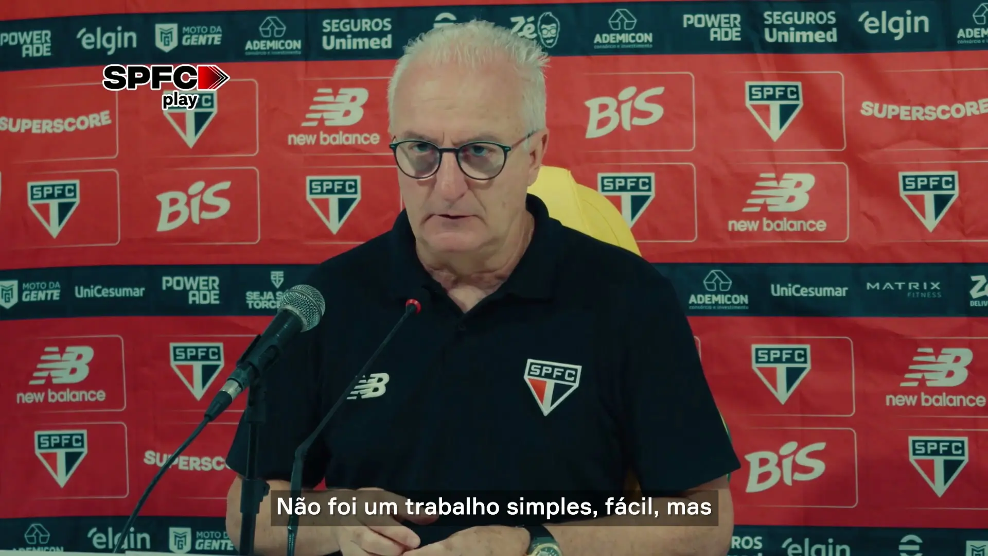 Dorival demonstra orgulho pelo trabalho realizado no São Paulo