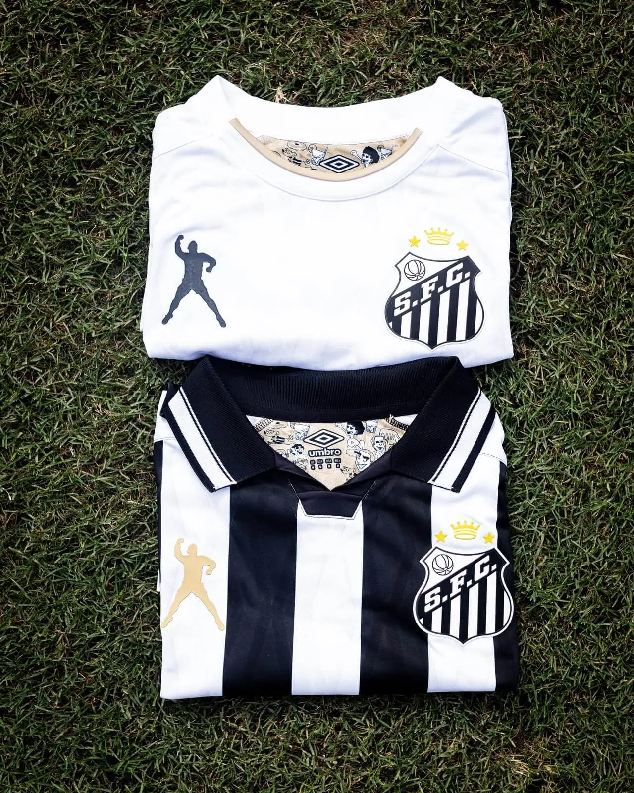 Veja as fotos da coleção do Santos em homenagem ao Pelé