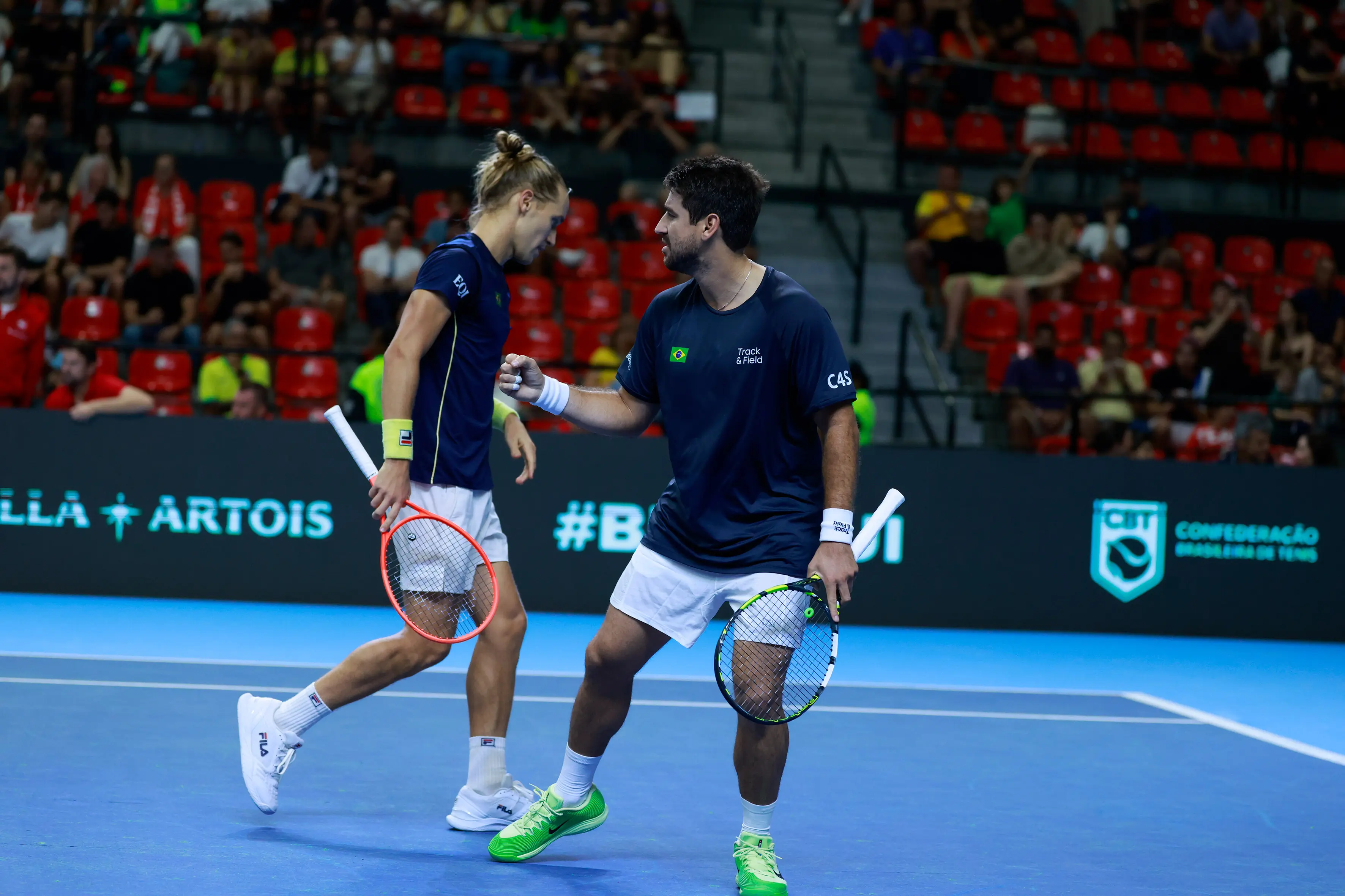 Orlando Luz e Rafael Matos estreiam com vitória no ATP de Bruxelas
