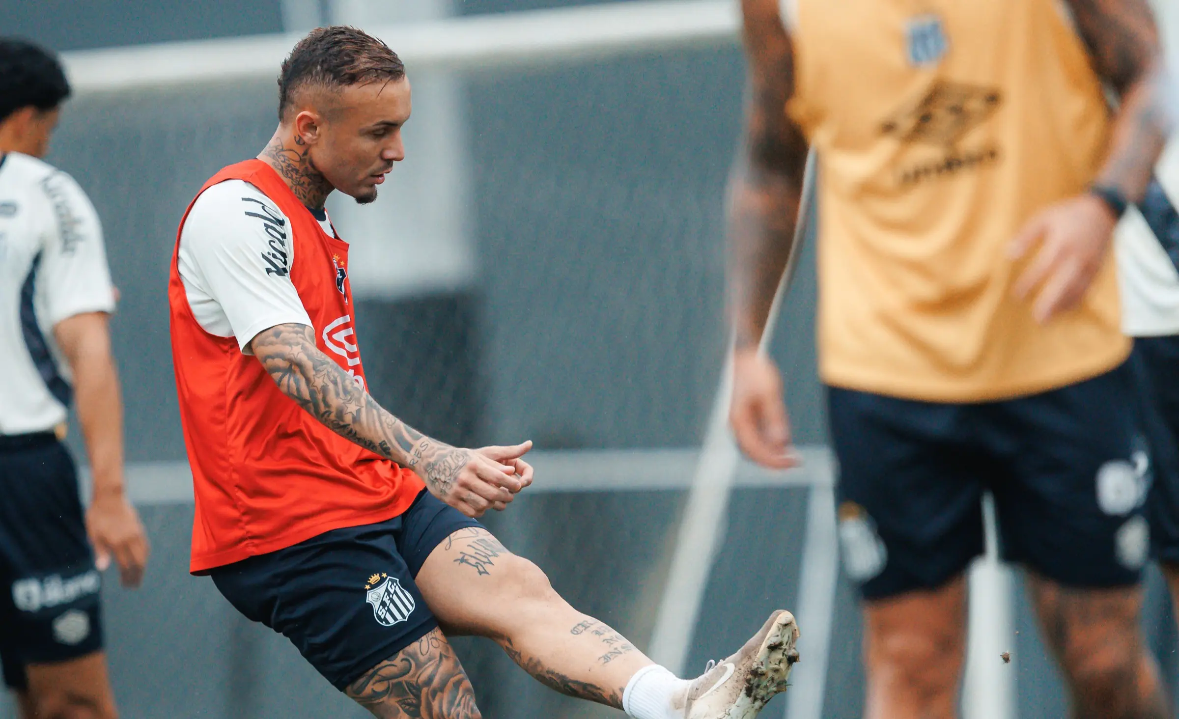 Cebolinha será desfalque do Santos contra o Flamengo; entenda o motivo