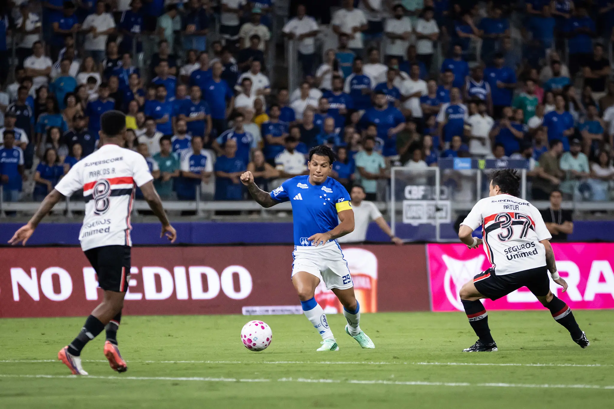 Cruzeiro x São Paulo: confira fotos do duelo pela 29ª rodada do Brasileiro