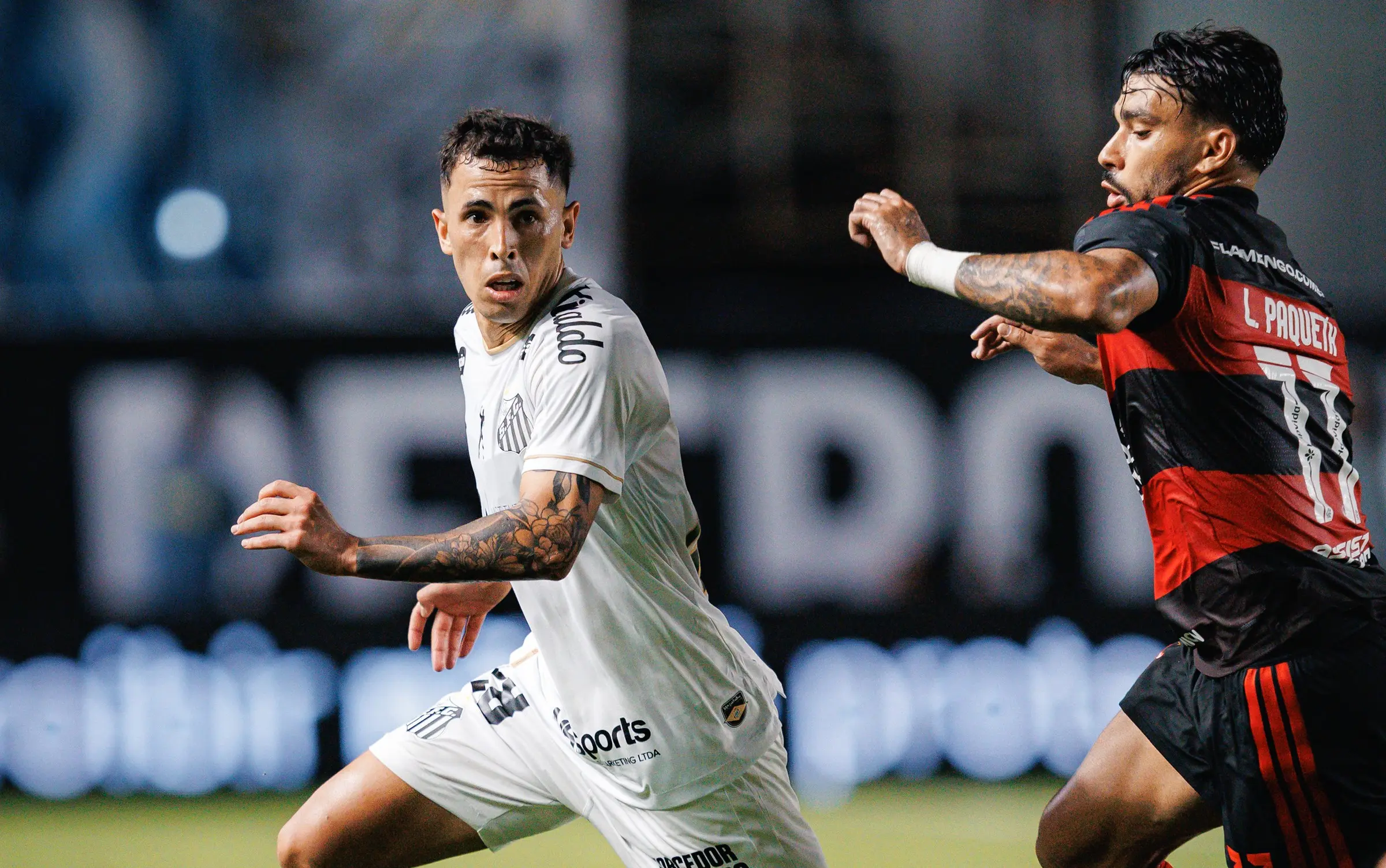 Atuações do Santos: veja quem foi bem e quem decepcionou contra o Flamengo
