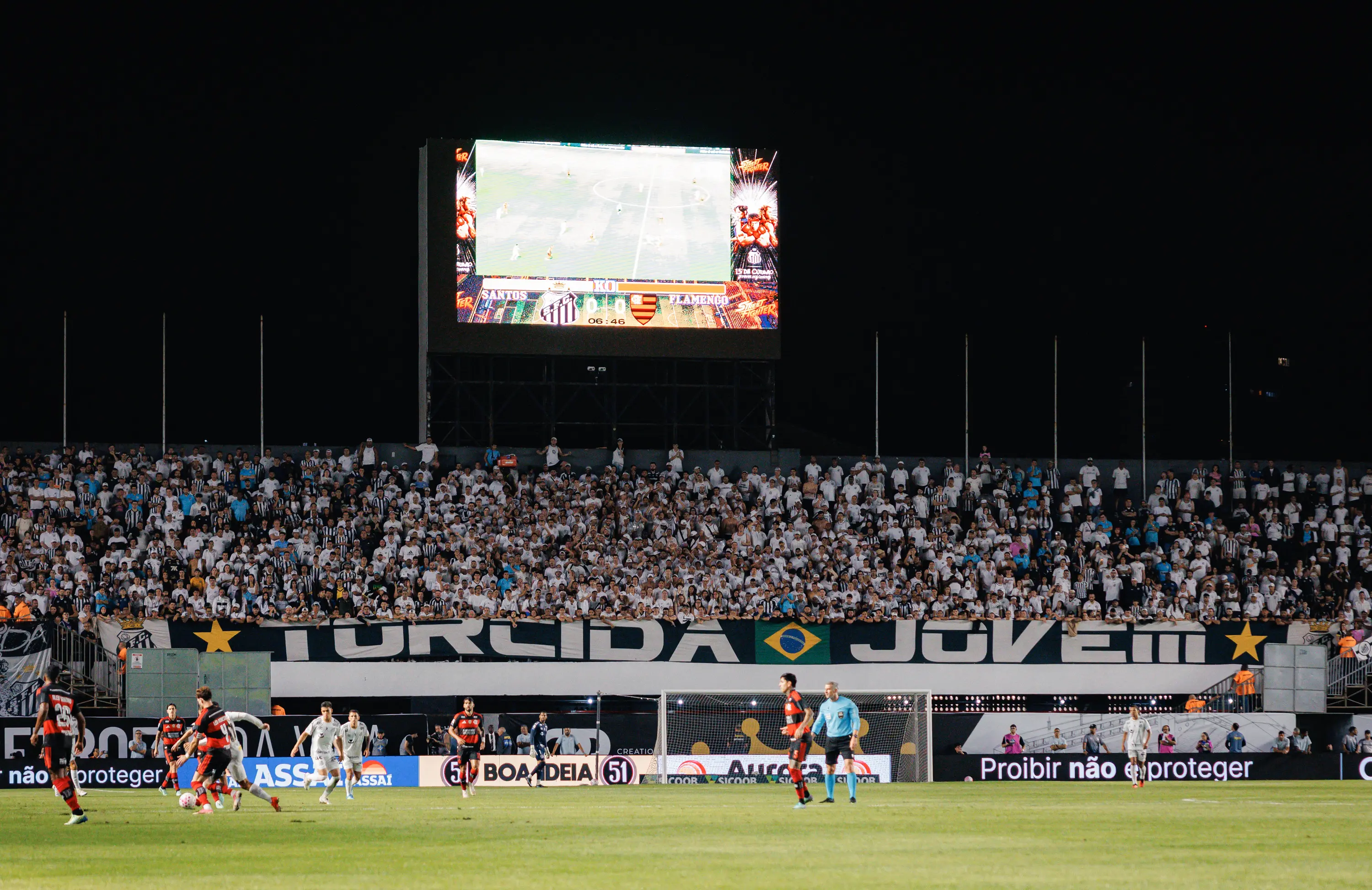 Santos reduz capacidade da Vila Belmiro para duelo contra o Bahia; entenda