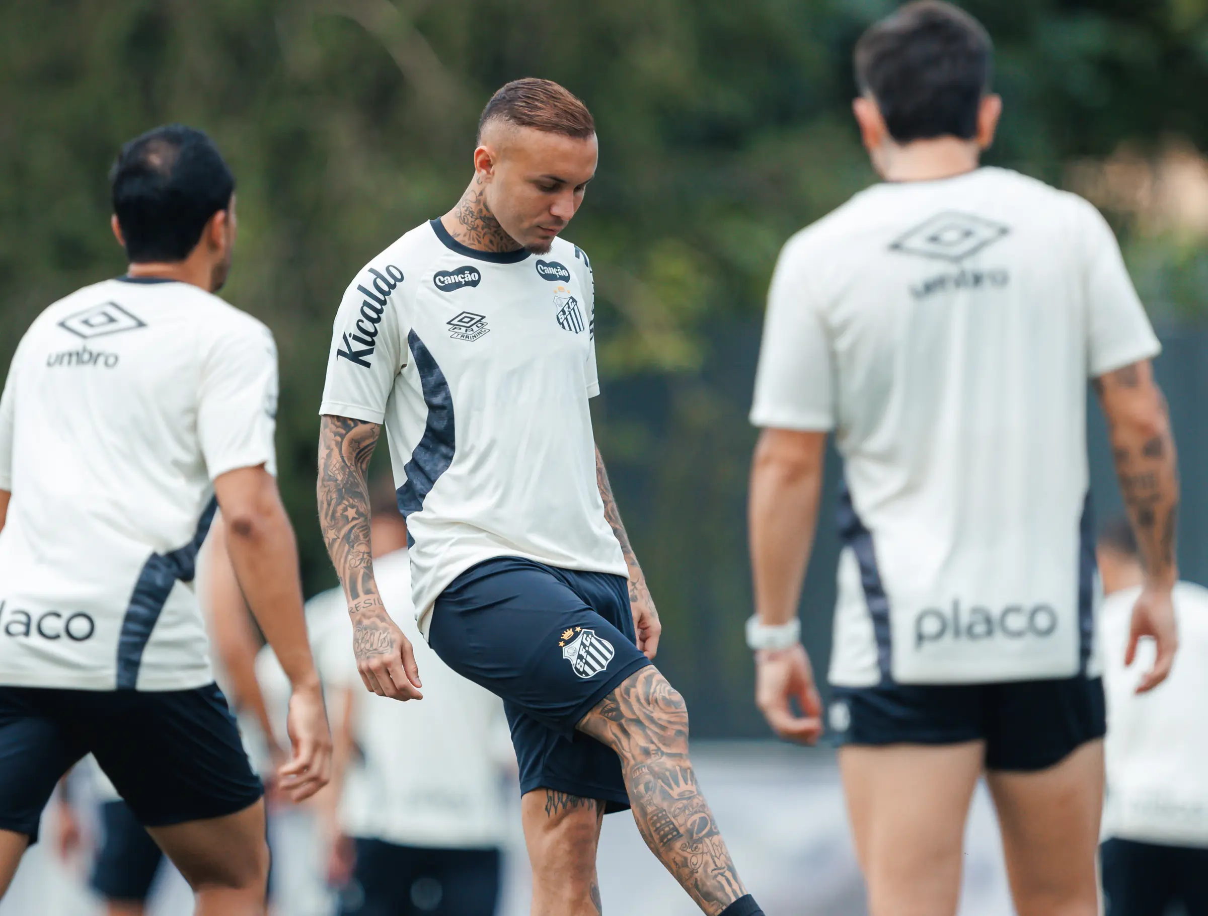 Sem Neymar e com Cebolinha, Santos divulga relacionados para enfrentar o Atlético-MG