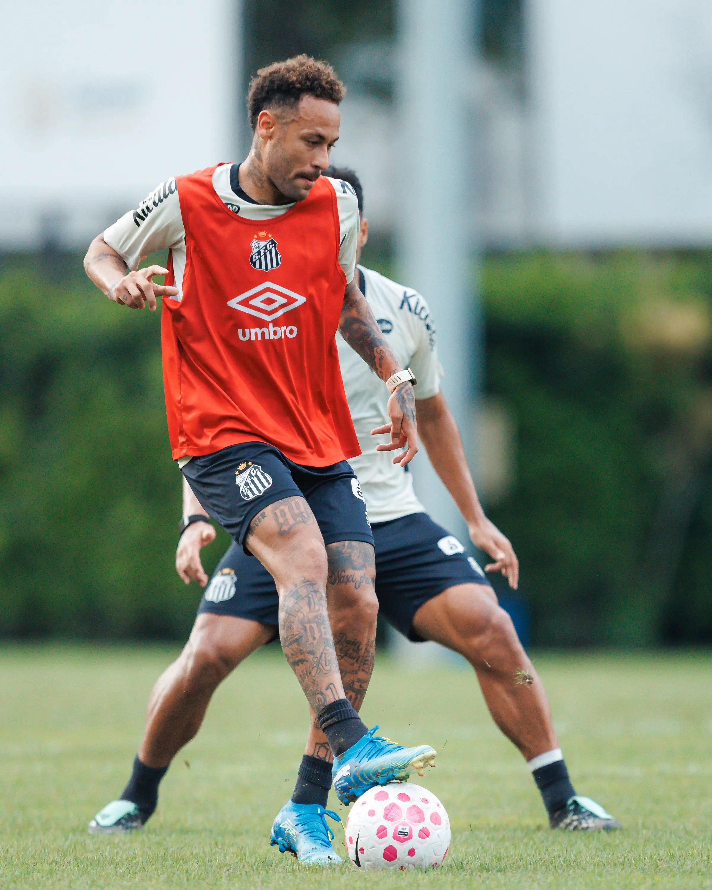 Treino do Santos: veja fotos da reapresentação do elenco nesta terça-feira
