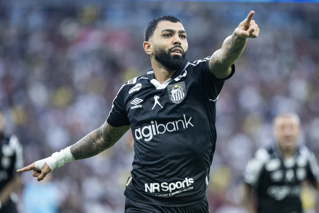 Gabigol no Santos mira recorde de Zico e lidera ataque no Brasileirão