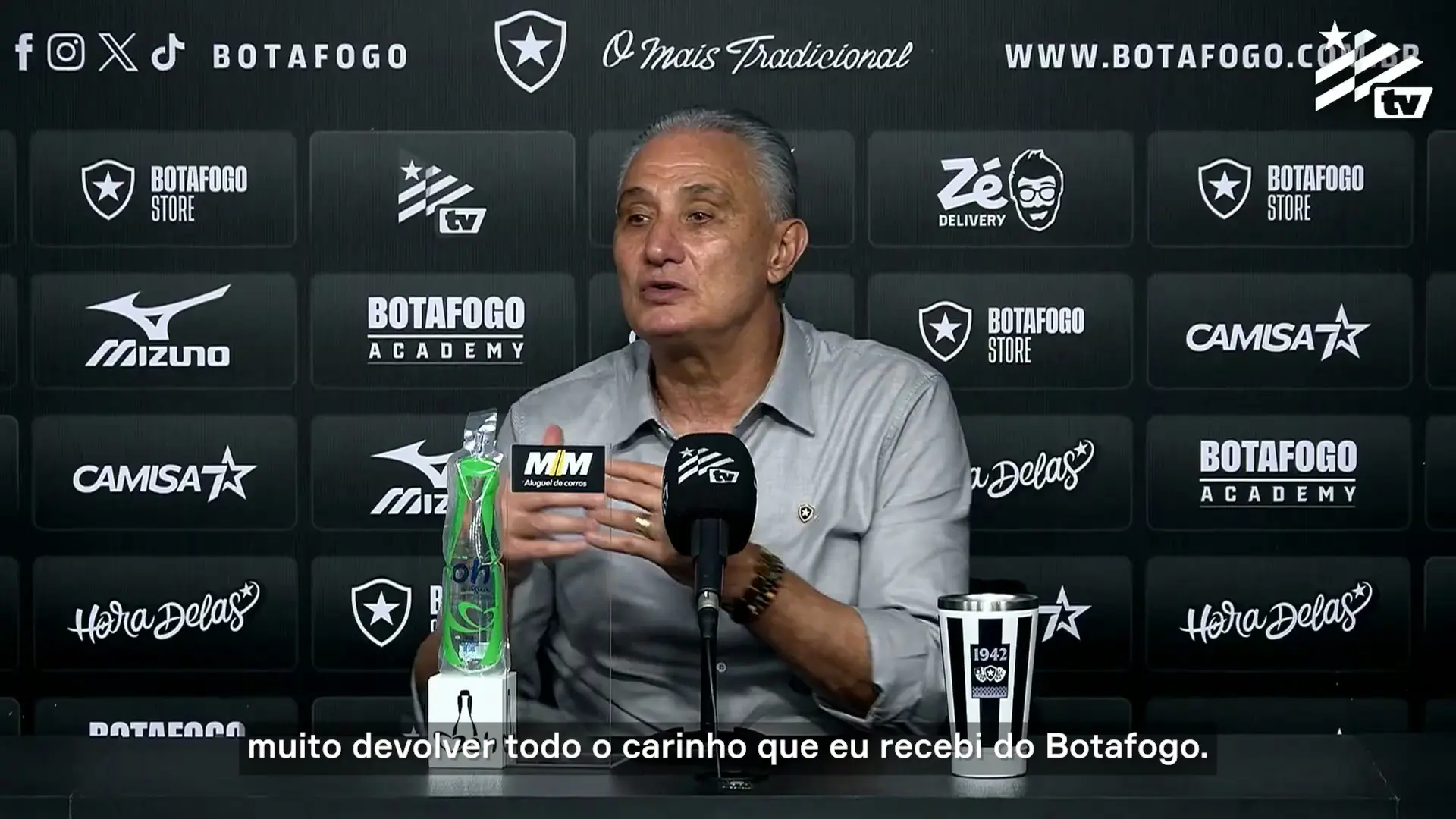 Tite lamenta revés em casa no Clássico da Amizade