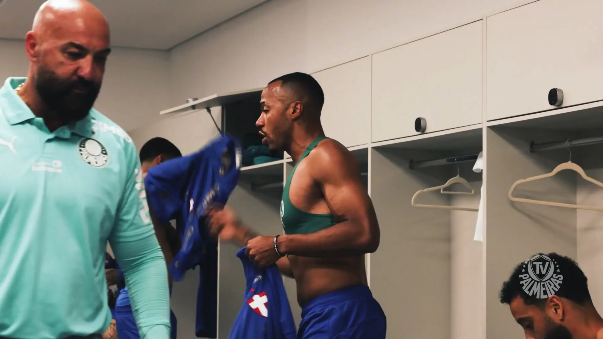 Bastidores da vitória do Palmeiras sobre o Bragantino em Barueri
