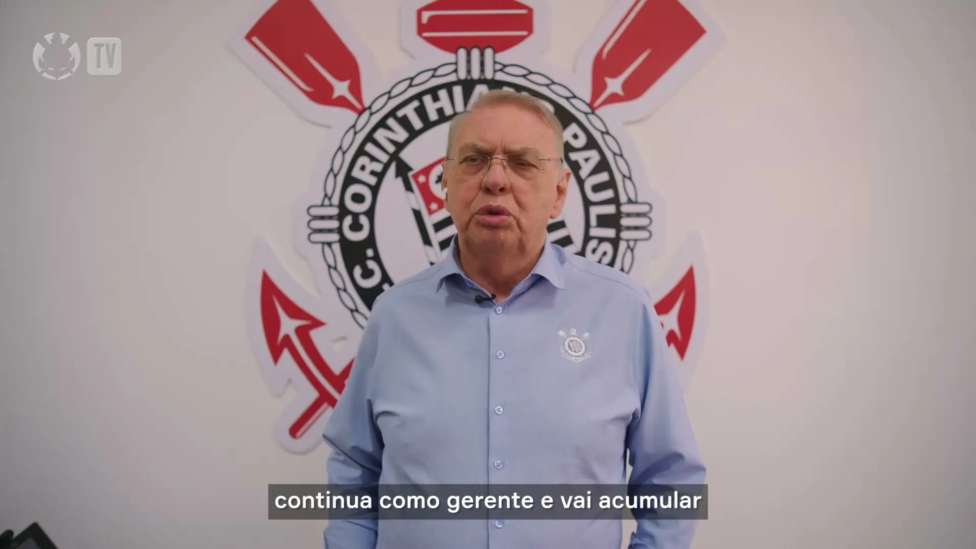 Presidente do Corinthians explica mudanças no Departamento de Futebol