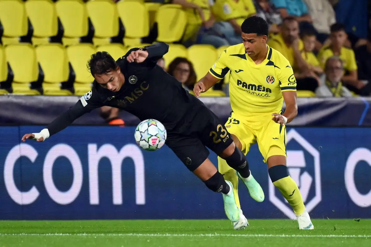 Confira as fotos de Villarreal x Napoli pela Liga dos Campeões