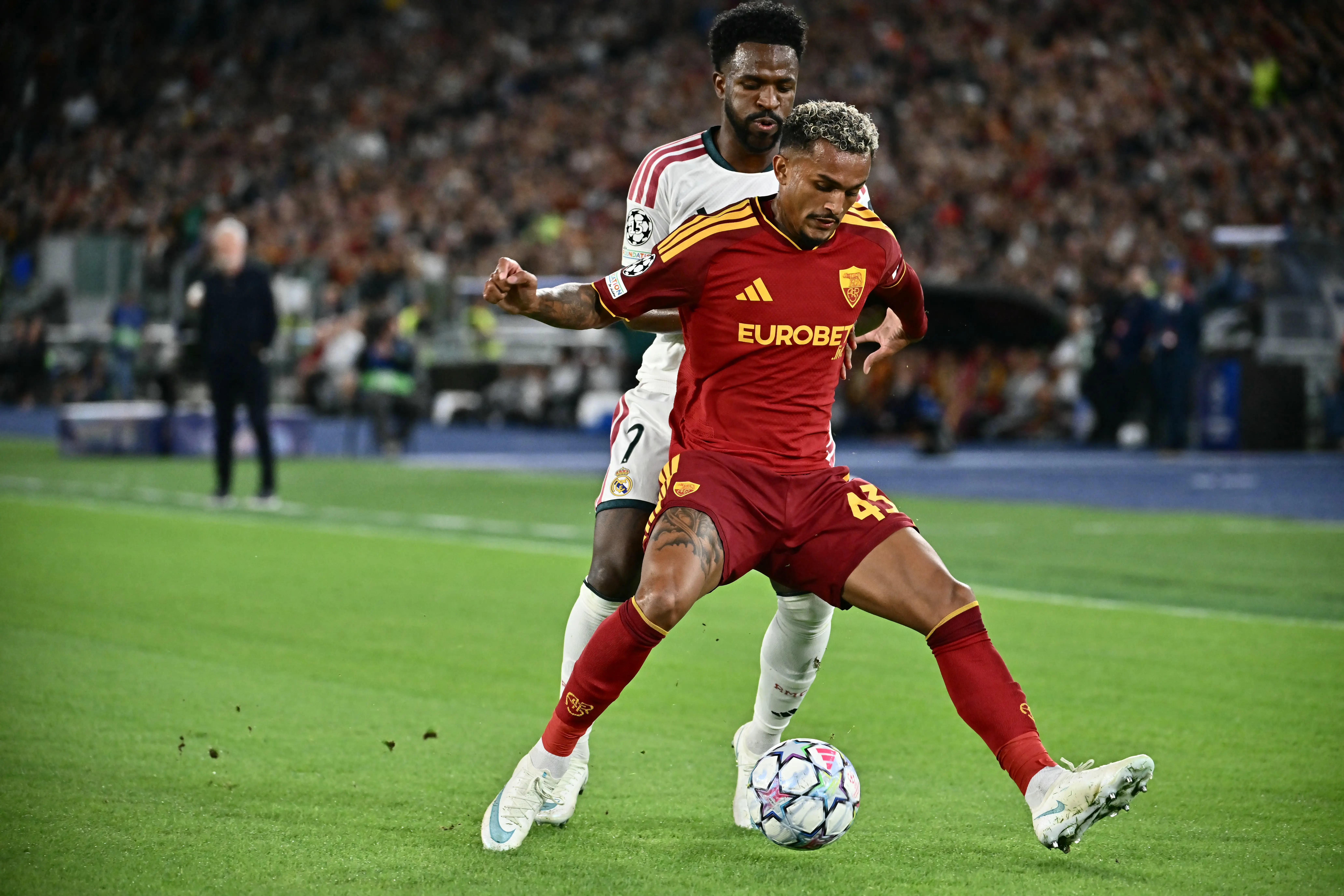 Veja fotos do duelo entre Roma e Real Madrid pela Liga dos Campeões