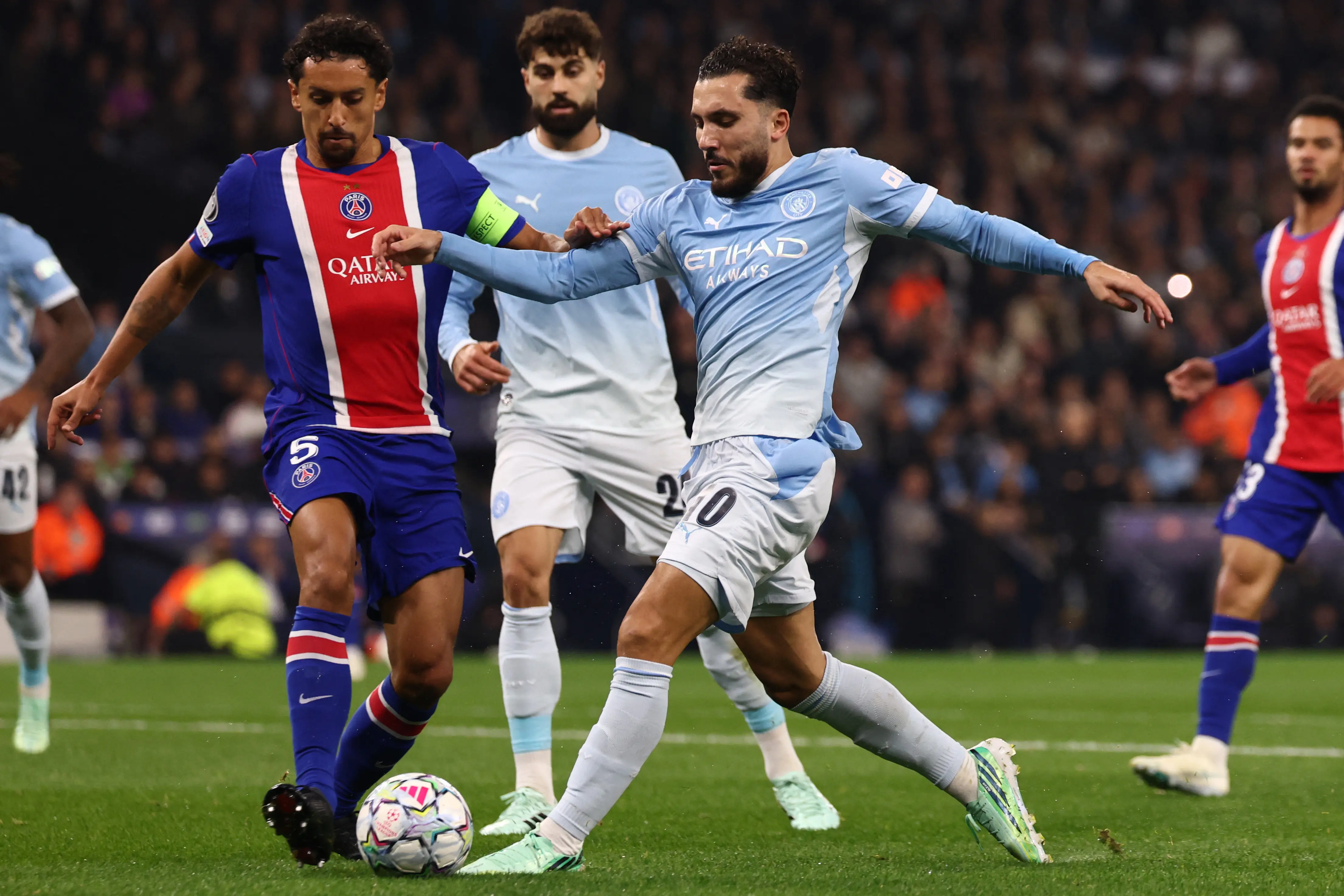 Manchester City x PSG: veja fotos do jogo pela Champions