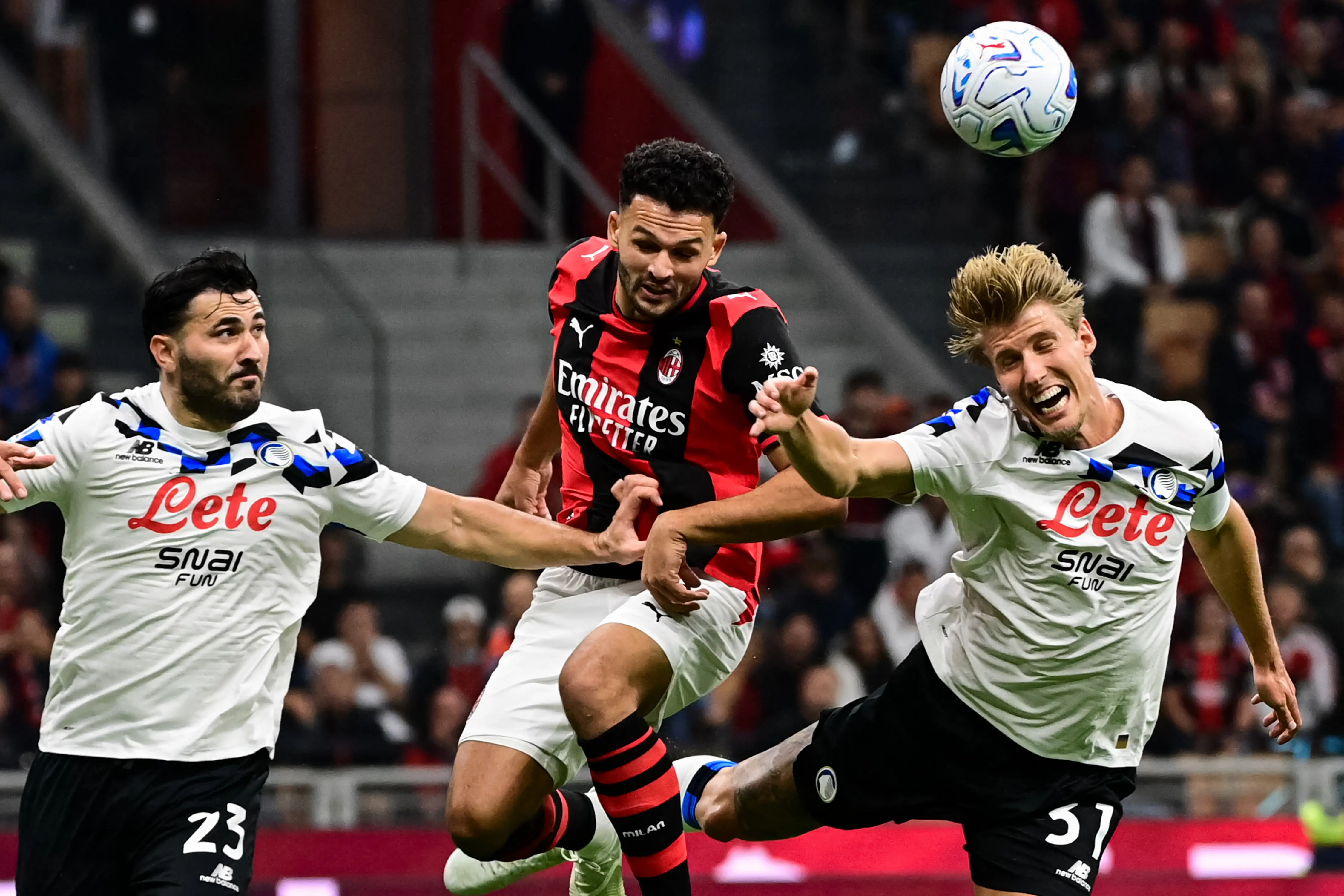 Veja fotos de Milan x Atalanta pelo Campeonato Italiano