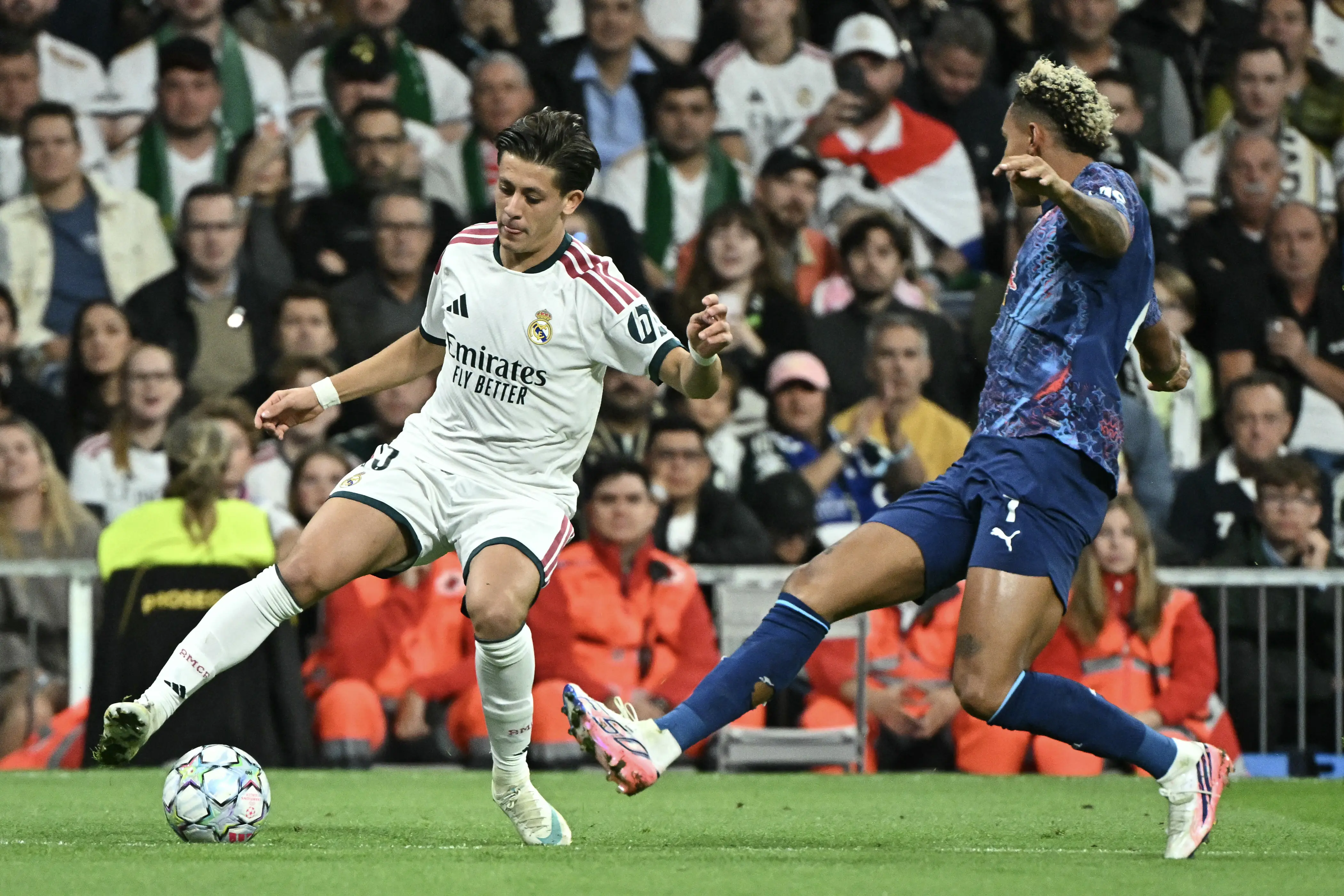 Veja fotos de Real Madrid x RB Leipzig pela Liga dos Campeões