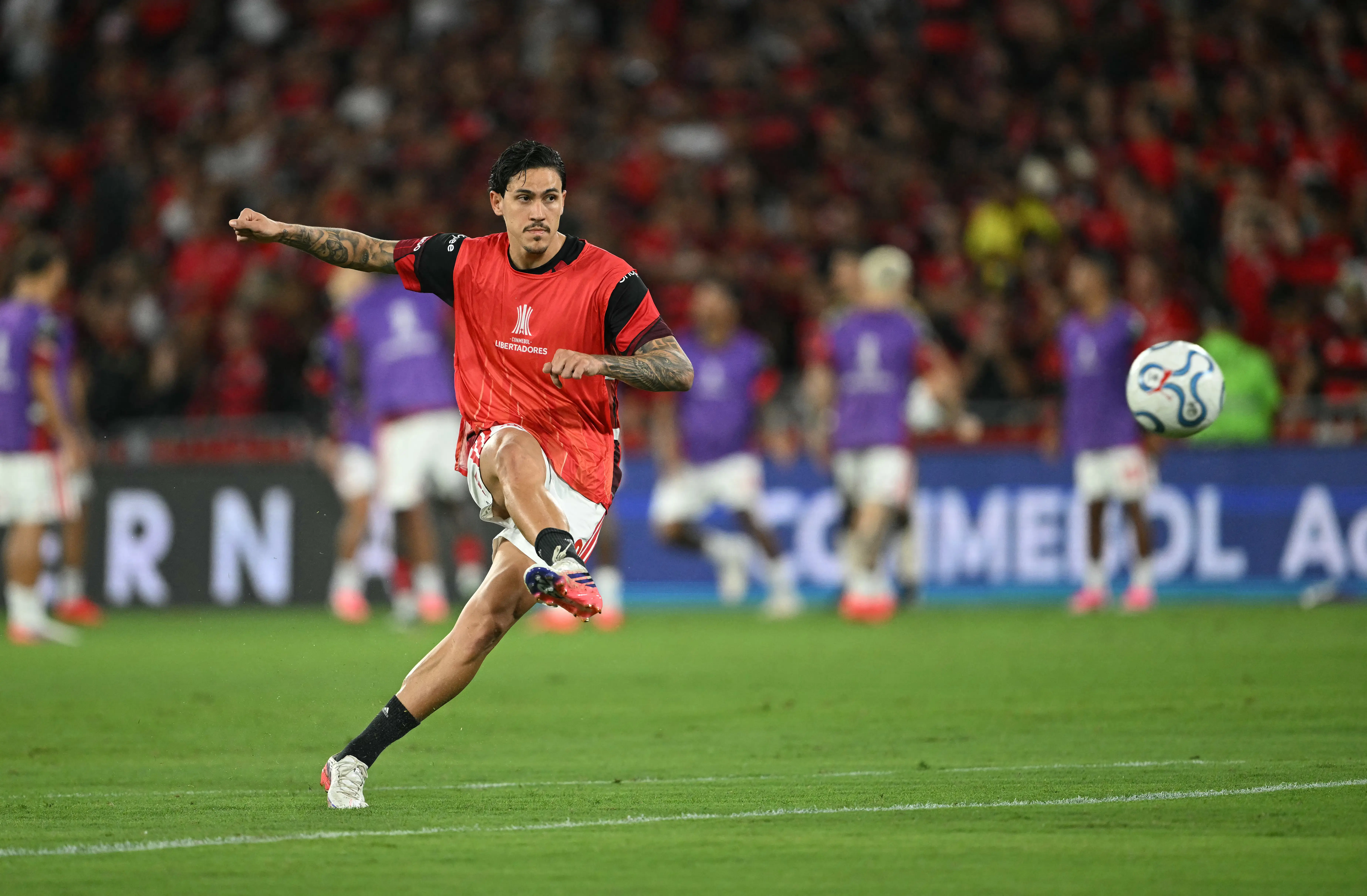 Flamengo x Estudiantes: veja fotos do jogo pela semifinal da Libertadores