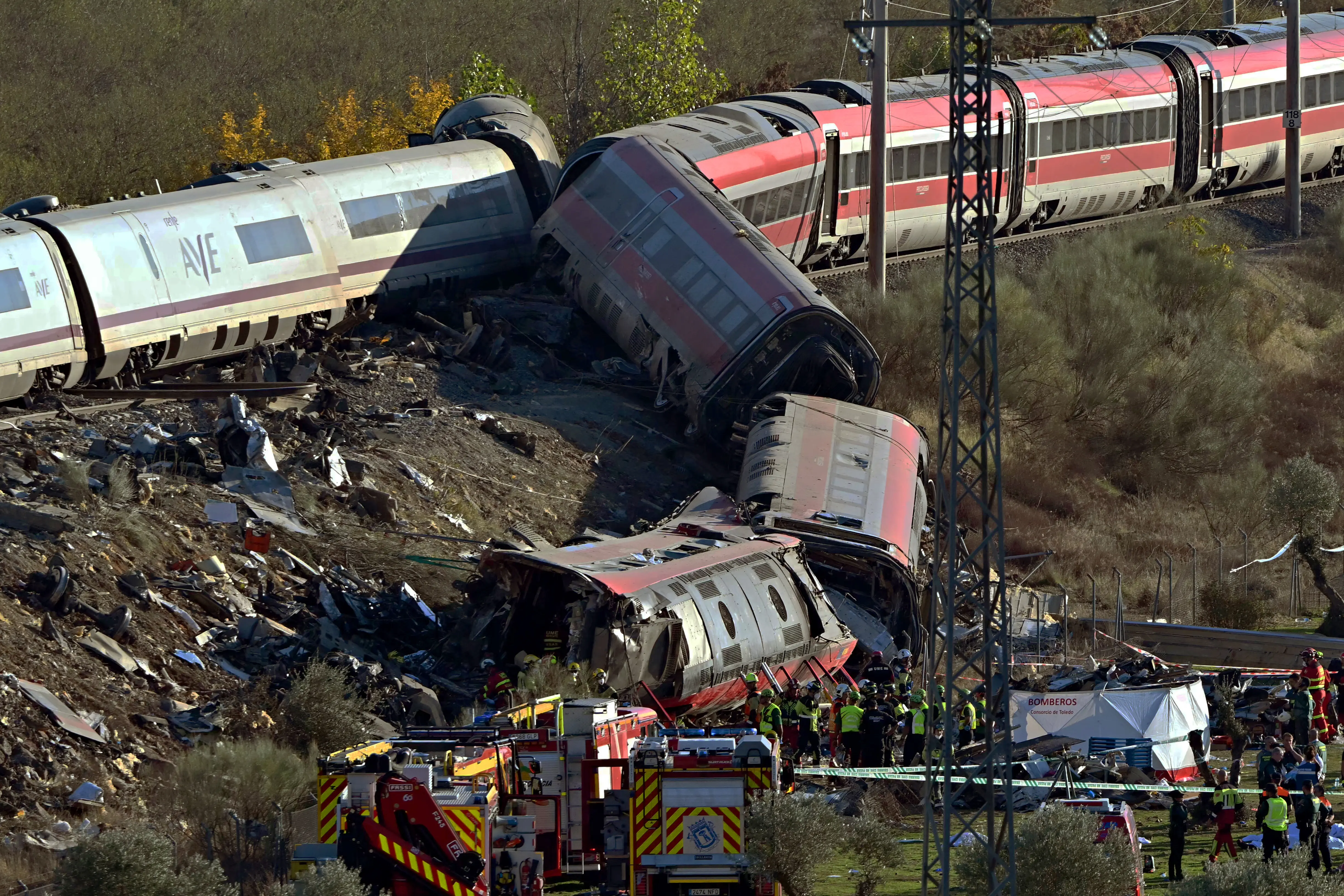 Rodada da Copa do Rei é adiada após acidente ferroviário na Espanha