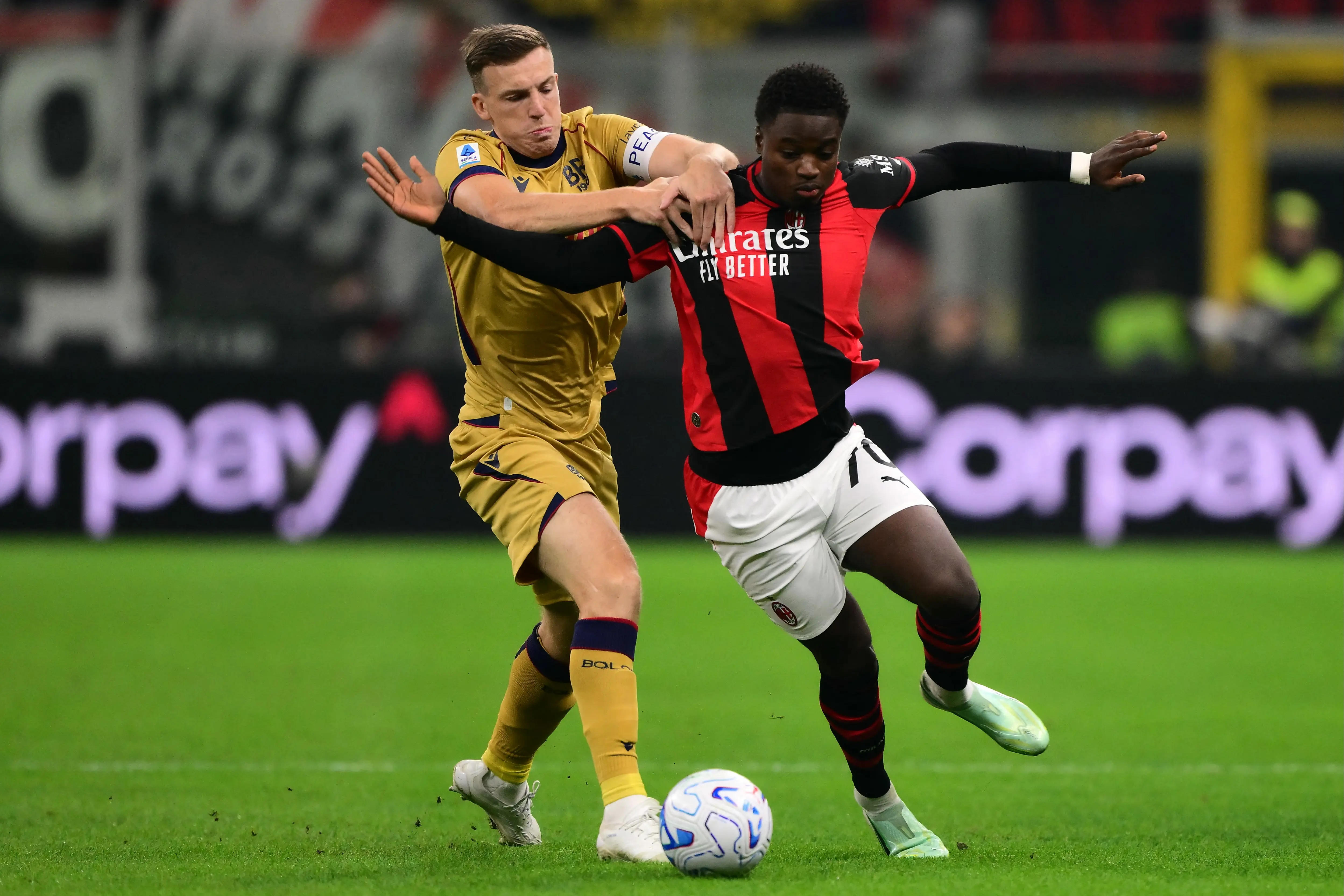 Veja fotos de Milan x Bologna pelo Campeonato Italiano