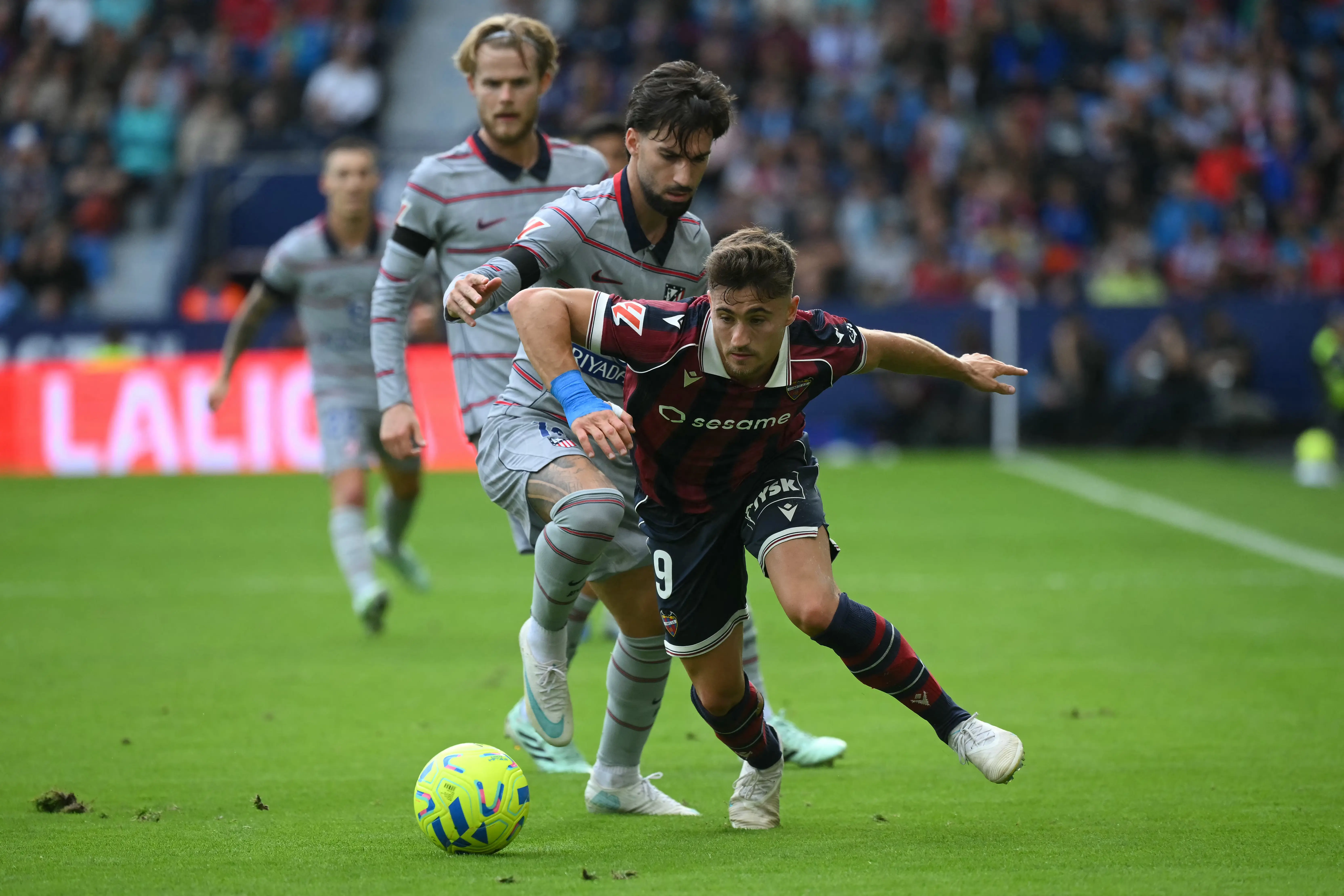 Veja fotos do confronto entre Levante e Atlético de Madrid pelo Campeonato Espanhol