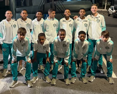 Sub-12 do Palmeiras disputa torneio organizado pela La Liga nos Estados Unidos