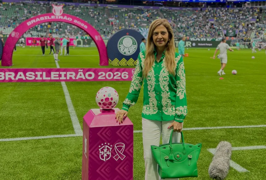 Leila descarta patrocinador pontual no Palmeiras para substituir bet após proibição; entenda