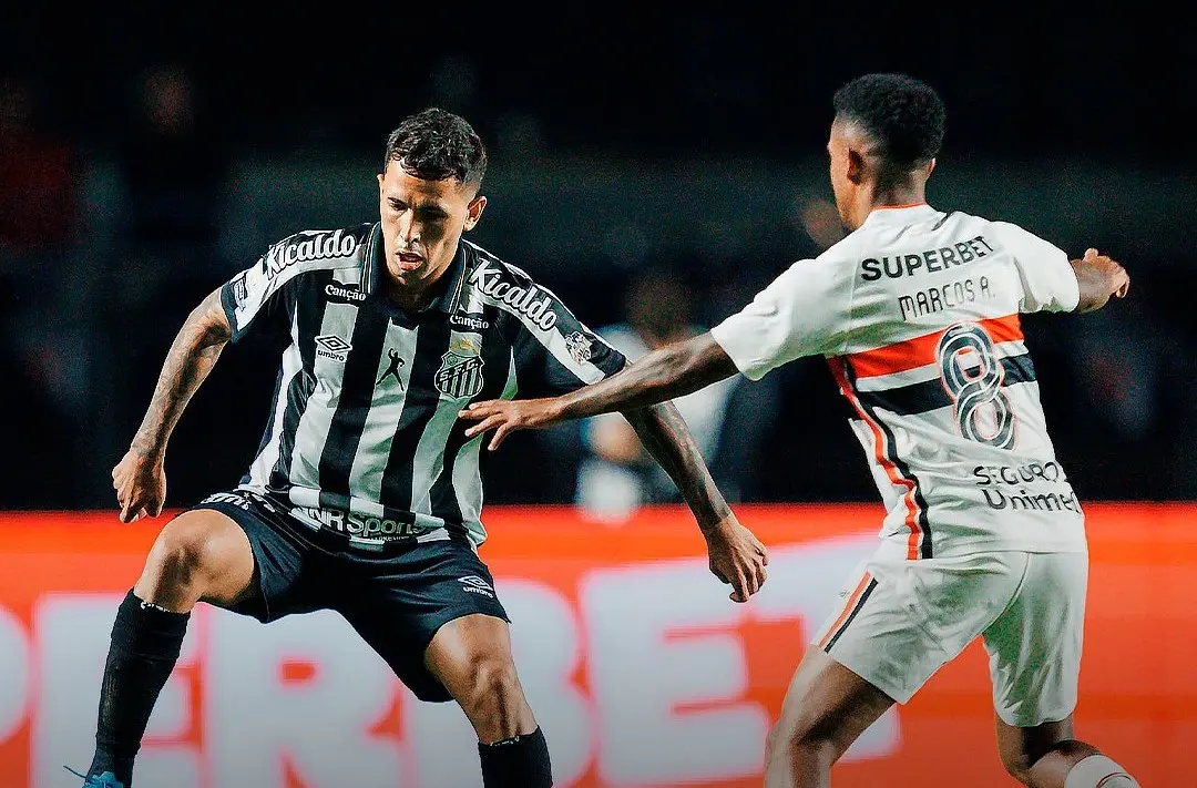 São Paulo x Santos: veja fotos do clássico no Morumbis pelo Brasileirão