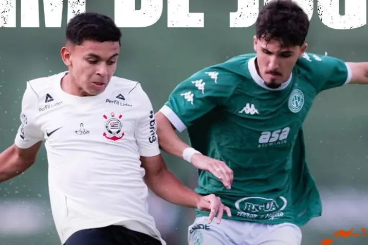 Corinthians busca empate com o Guarani e deixa tudo igual nas quartas do Paulista sub-20