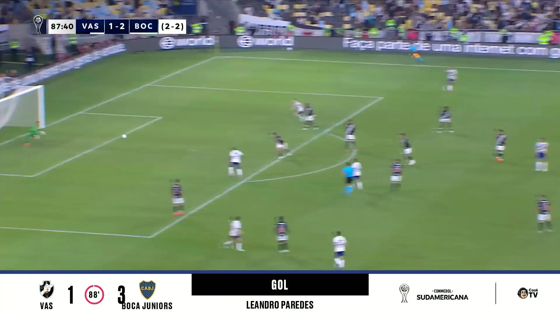 Léo Jardim falha em chute de longe, e Boca Juniors confirma classificação na Sul-Americana; confira