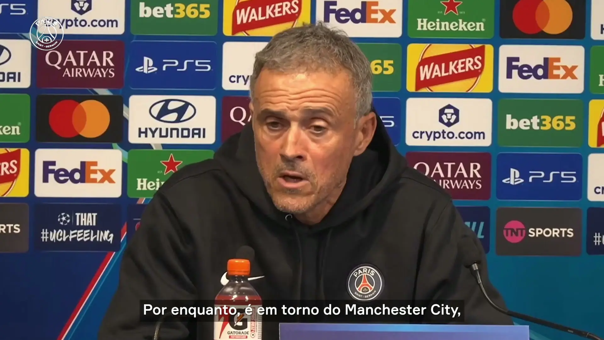 Luis Enrique: “O Manchester City merece todos os títulos que conquistou”